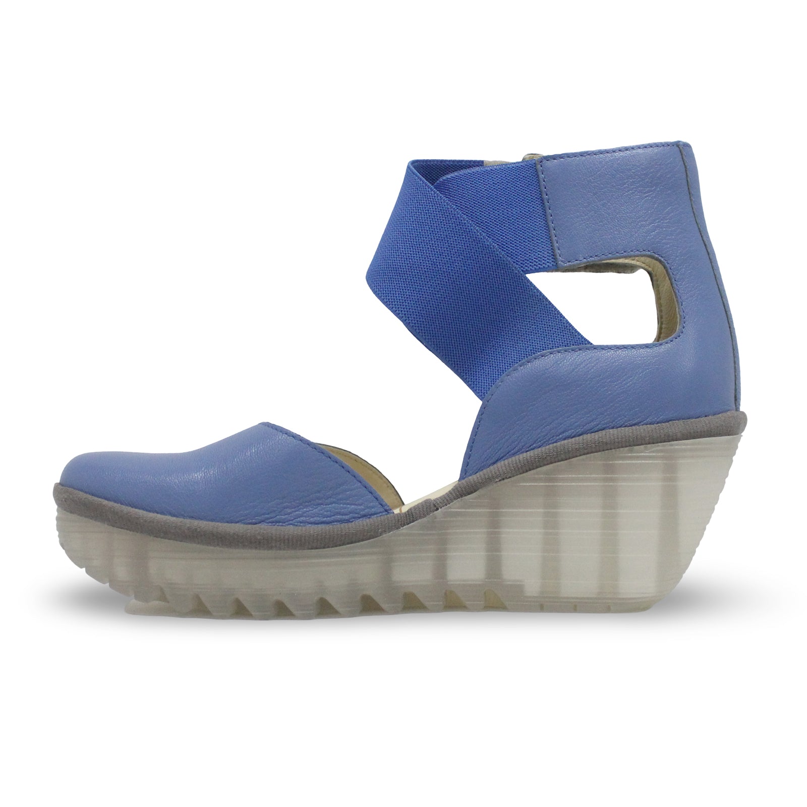 Fly London YOLG546FLY Mousse Leather Womens Sandals#color_blue
