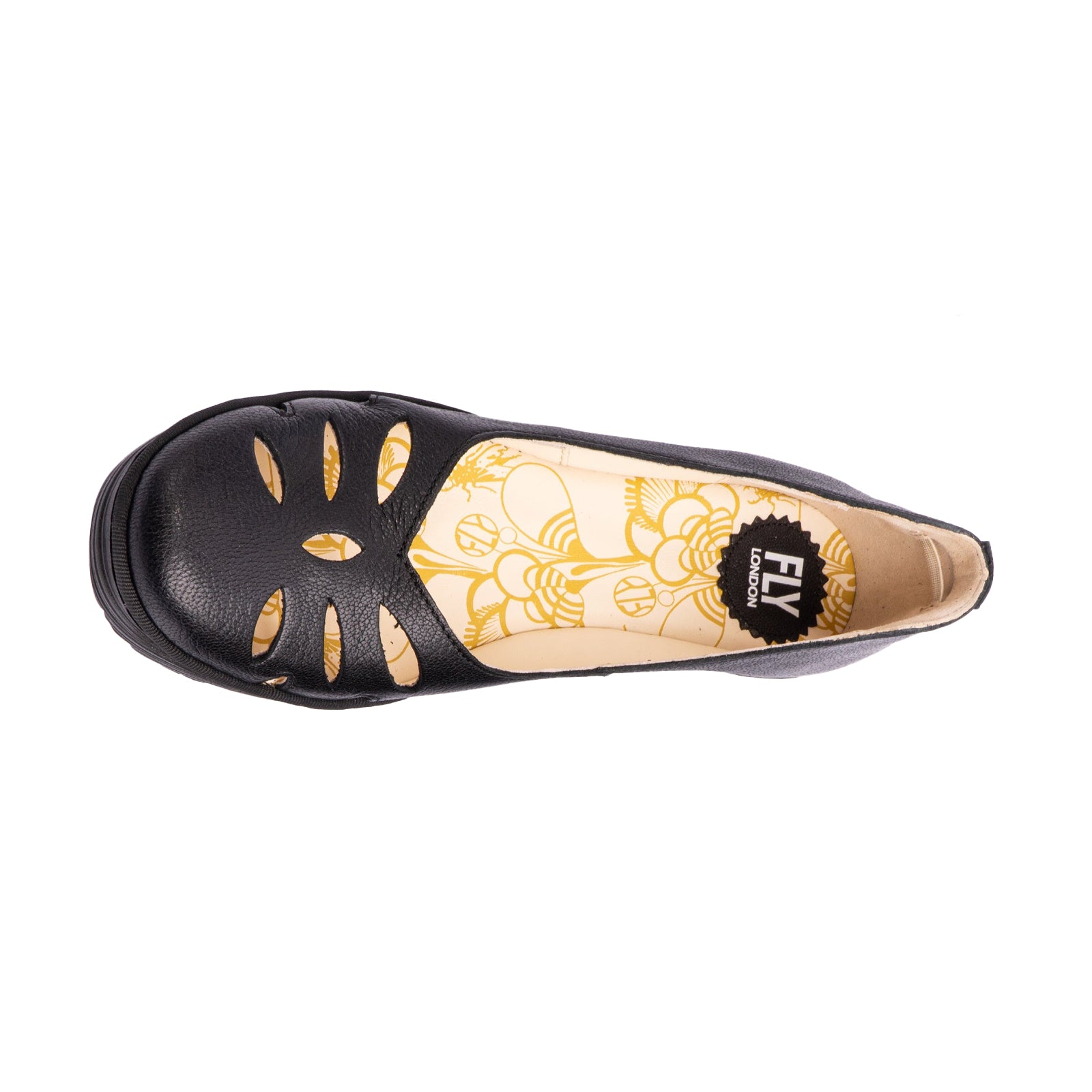 Fly London YUBI480FLY Mousse Leather Womens Shoes#color_black