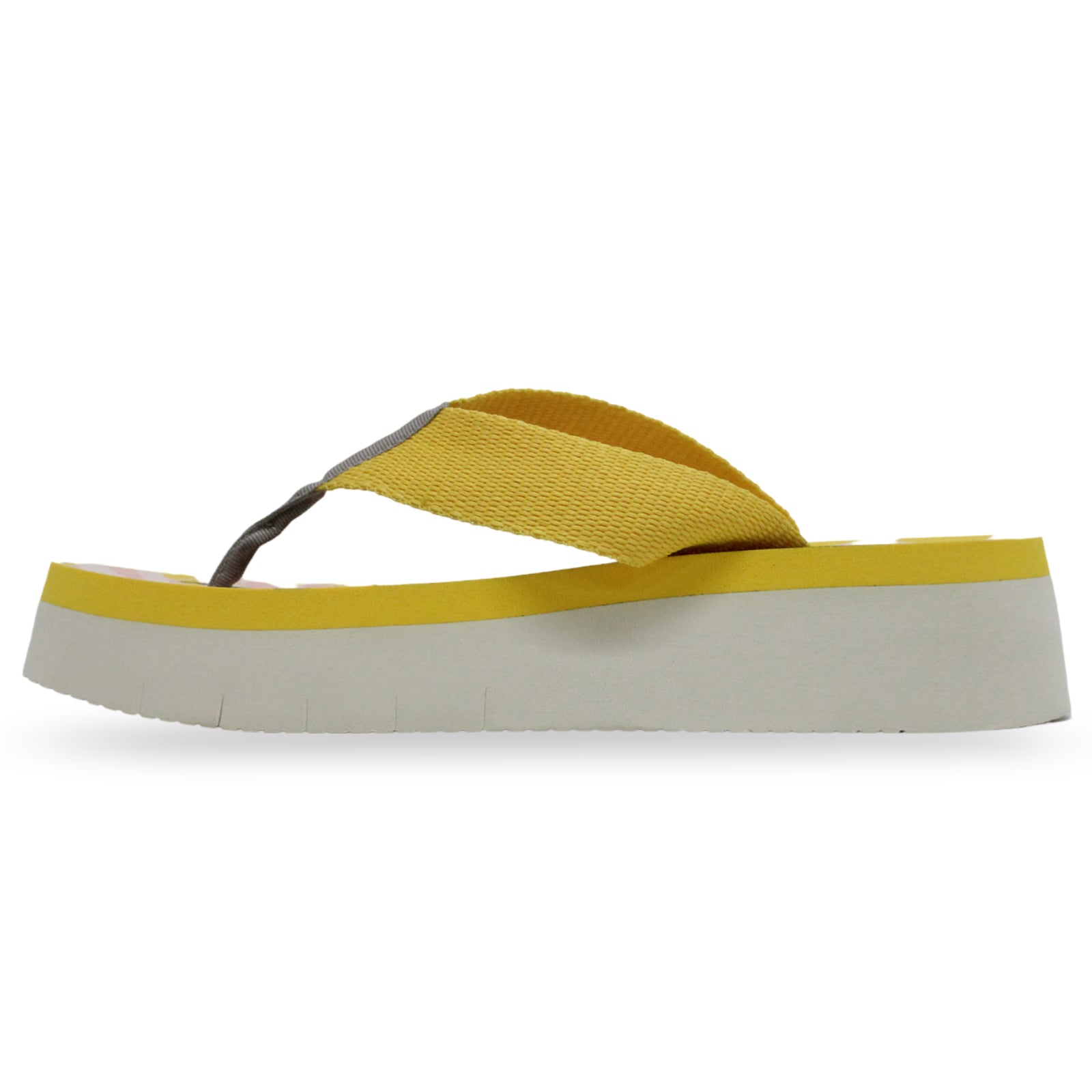 Fly London CARV248FLY Textile Womens Sandals#color_yellow