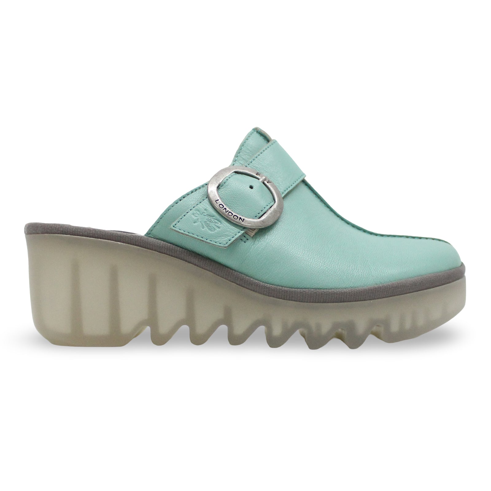 Fly London BLOK586FLY Mousse Leather Womens Sandals#color_spearmint