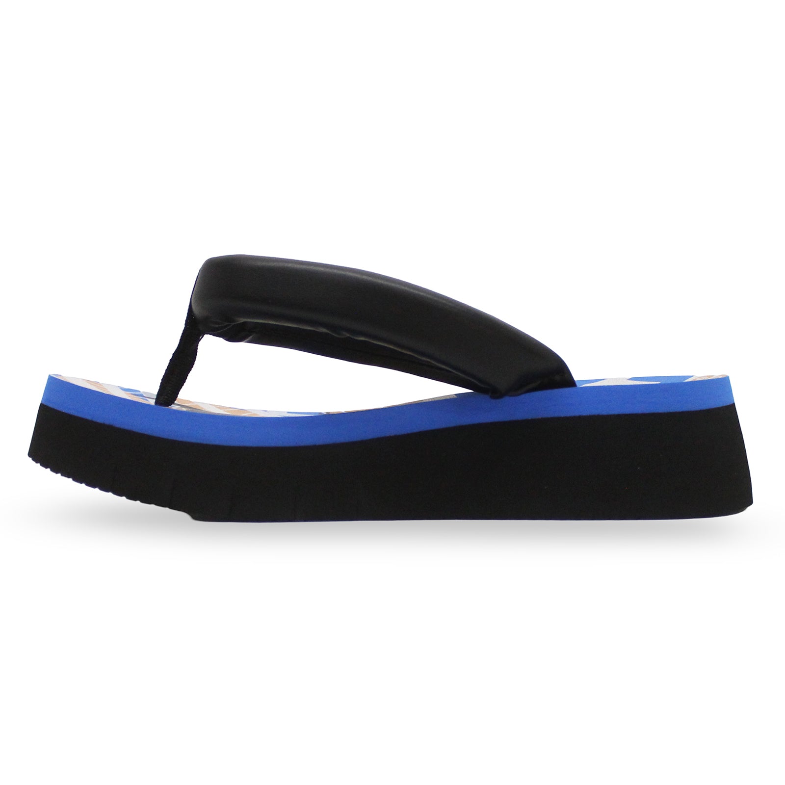 Fly London COLY287FLY Leather Womens Sandals#color_black azurre