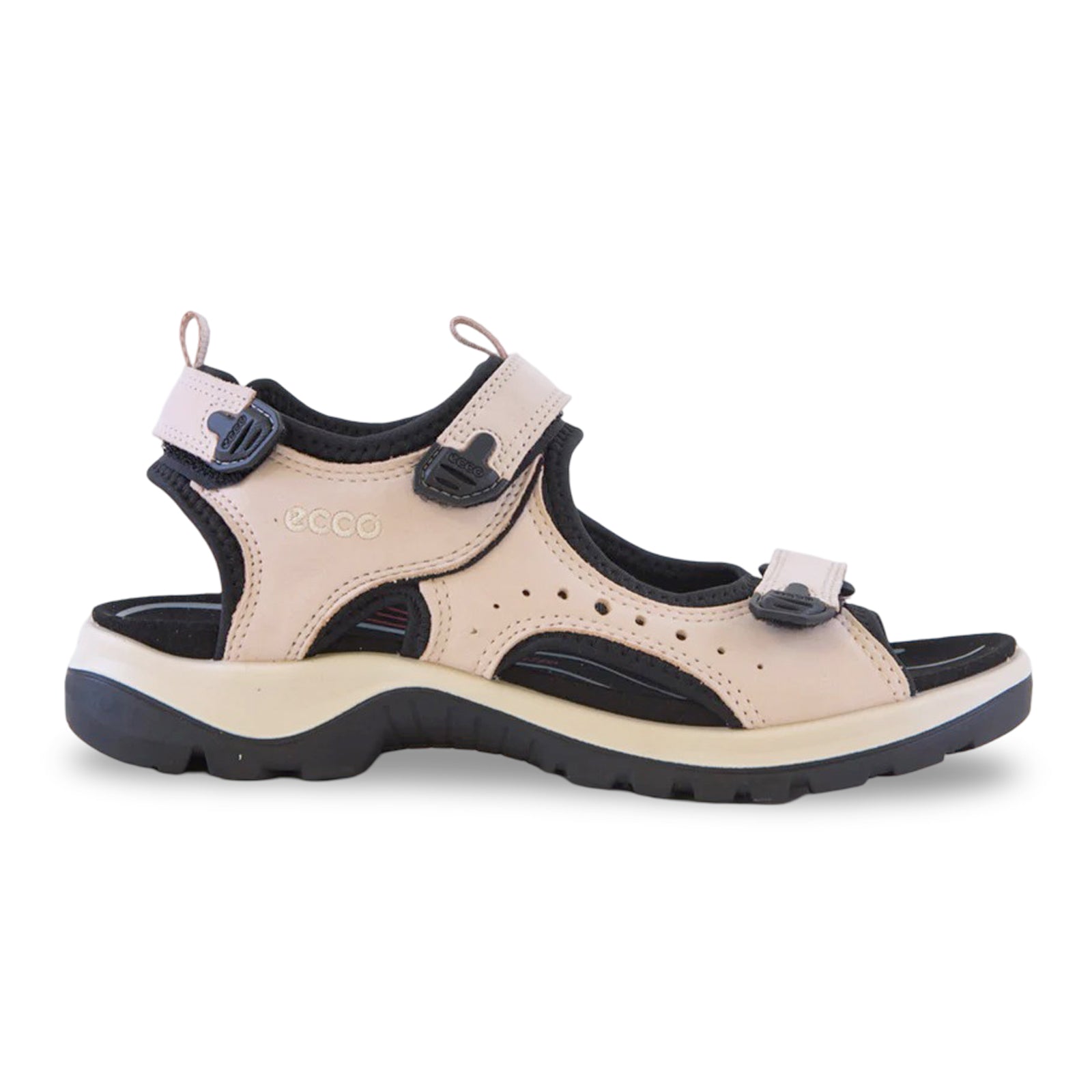 Ecco Offroad 822043 Nubuck Womens Sandals#color_rose dust