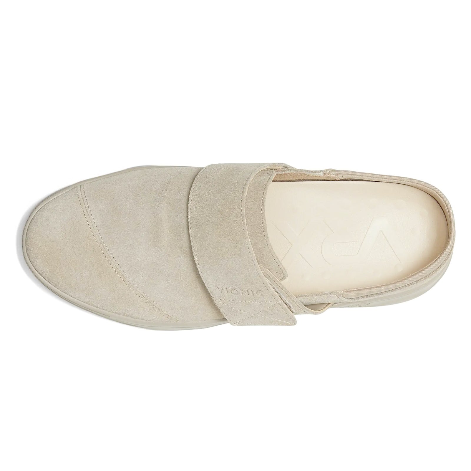 Vionic Lotus RX Suede Womens Shoes#color_cobblestone