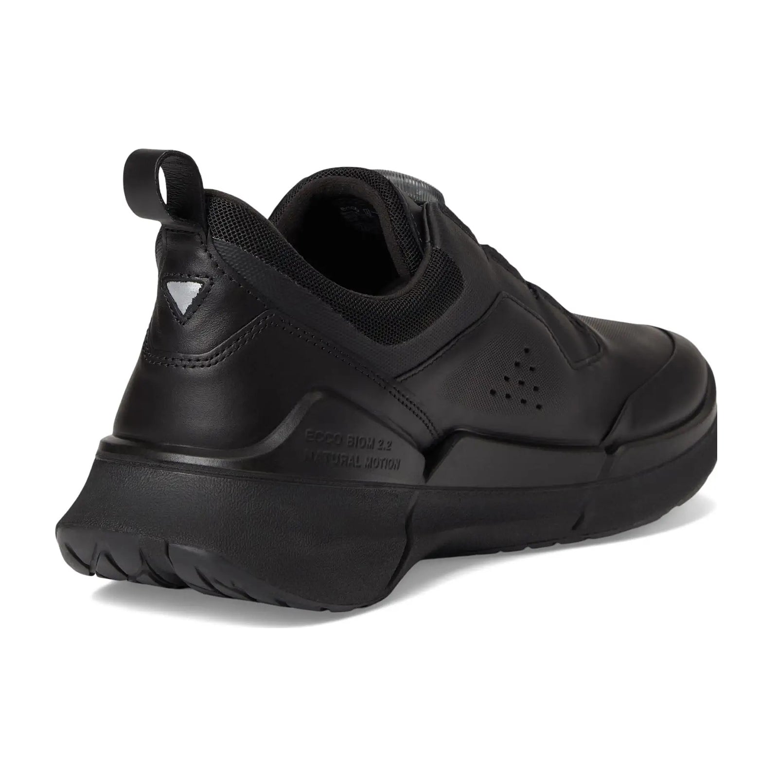 Ecco Biom 2.2 830864 Full Grain Leather Mens Trainers#color_black