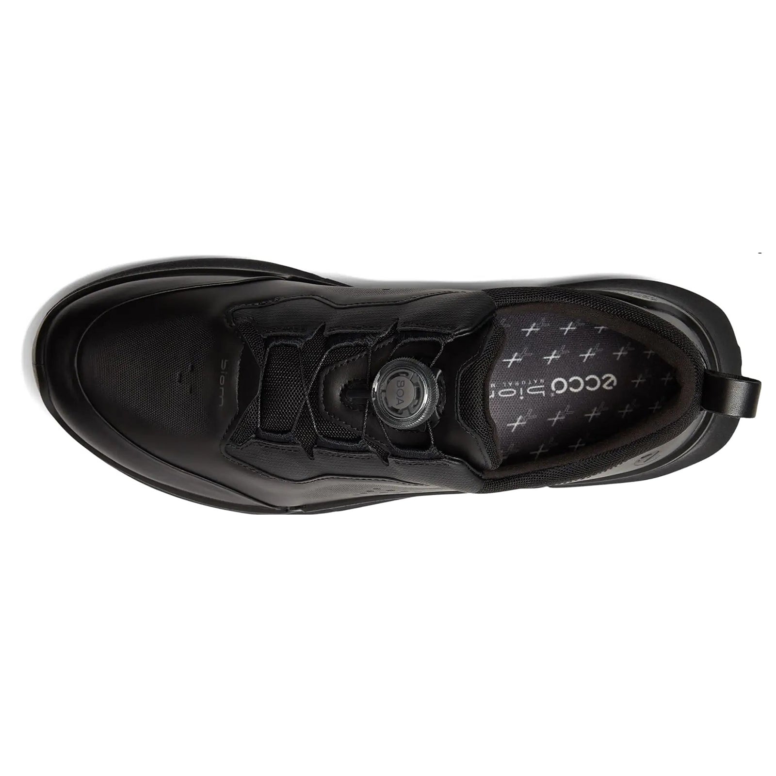 Ecco Biom 2.2 830864 Full Grain Leather Mens Trainers#color_black