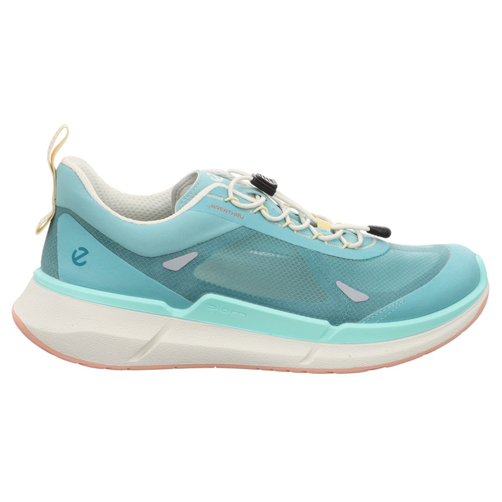 Ecco Biom 2.2 830873 Mesh Womens Trainers#color_aquatic pagoda blue aquatic
