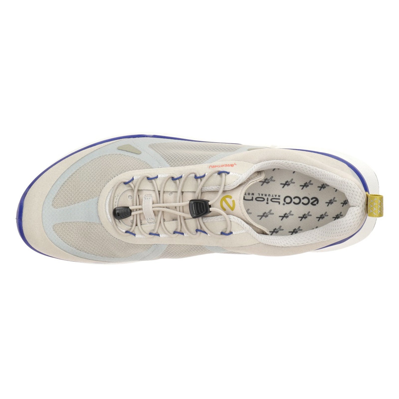 Ecco Biom 2.2 830874 Textile Mens Trainers#color_gravel blue bell virtual