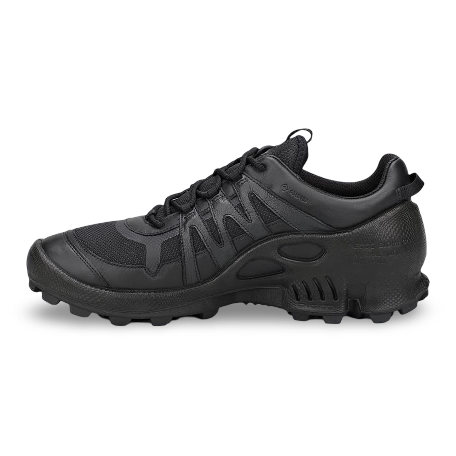 Ecco Biom C-Trail 803254 Leather Textile Mens Trainers#color_black black black