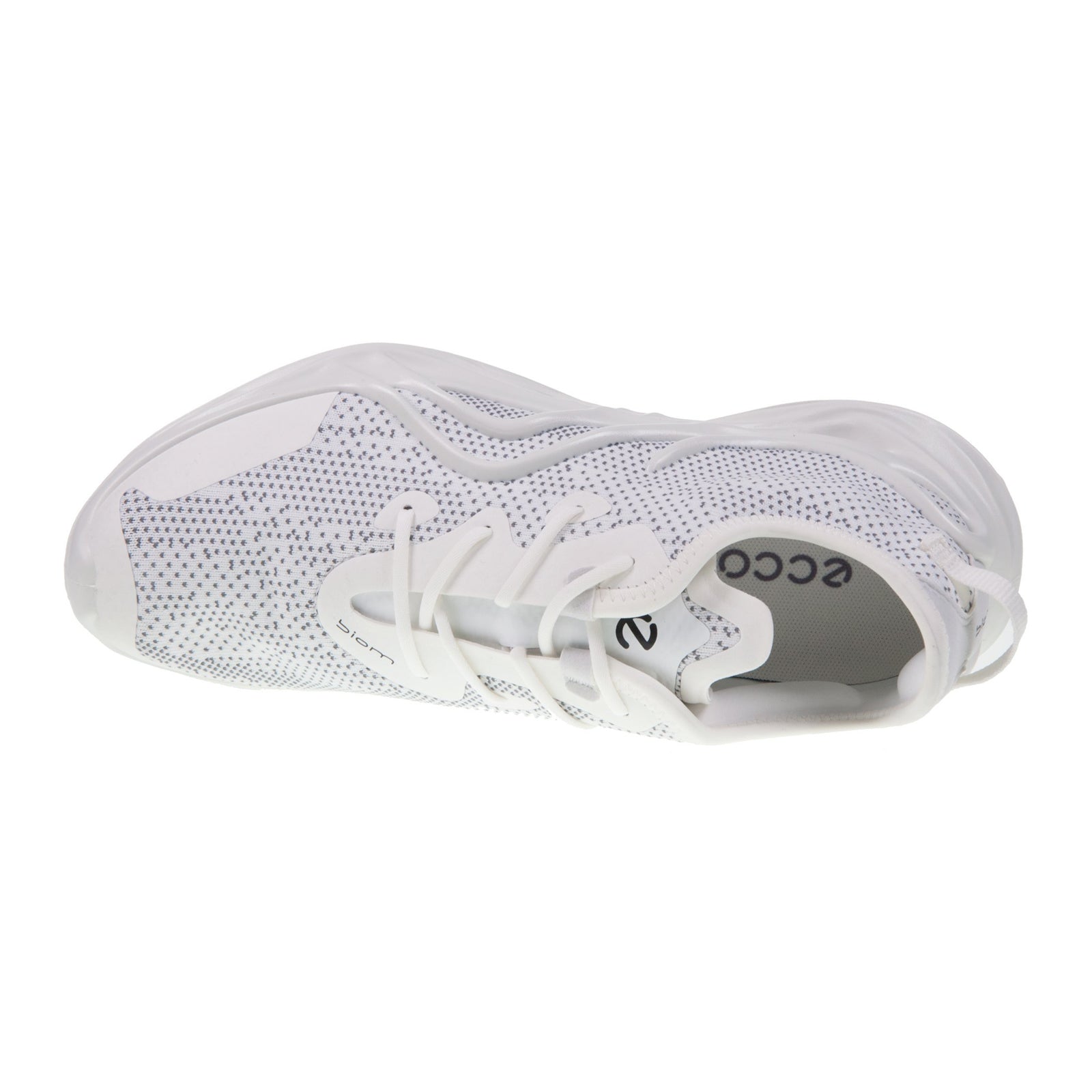 Ecco Biom Infinite 825623 Textile Womens Trainers#color_bright white white