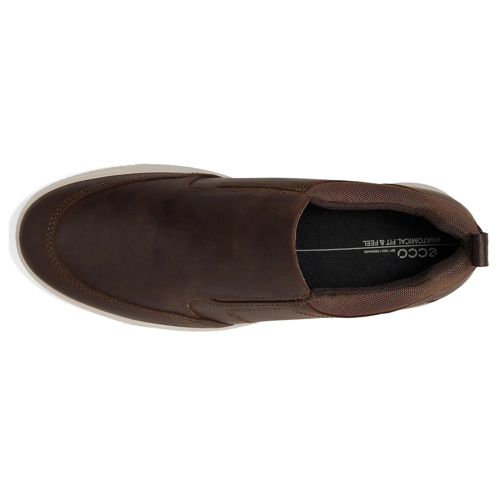 Ecco Byway 501654 Nubuck Mens Trainers#color_cocoa brown