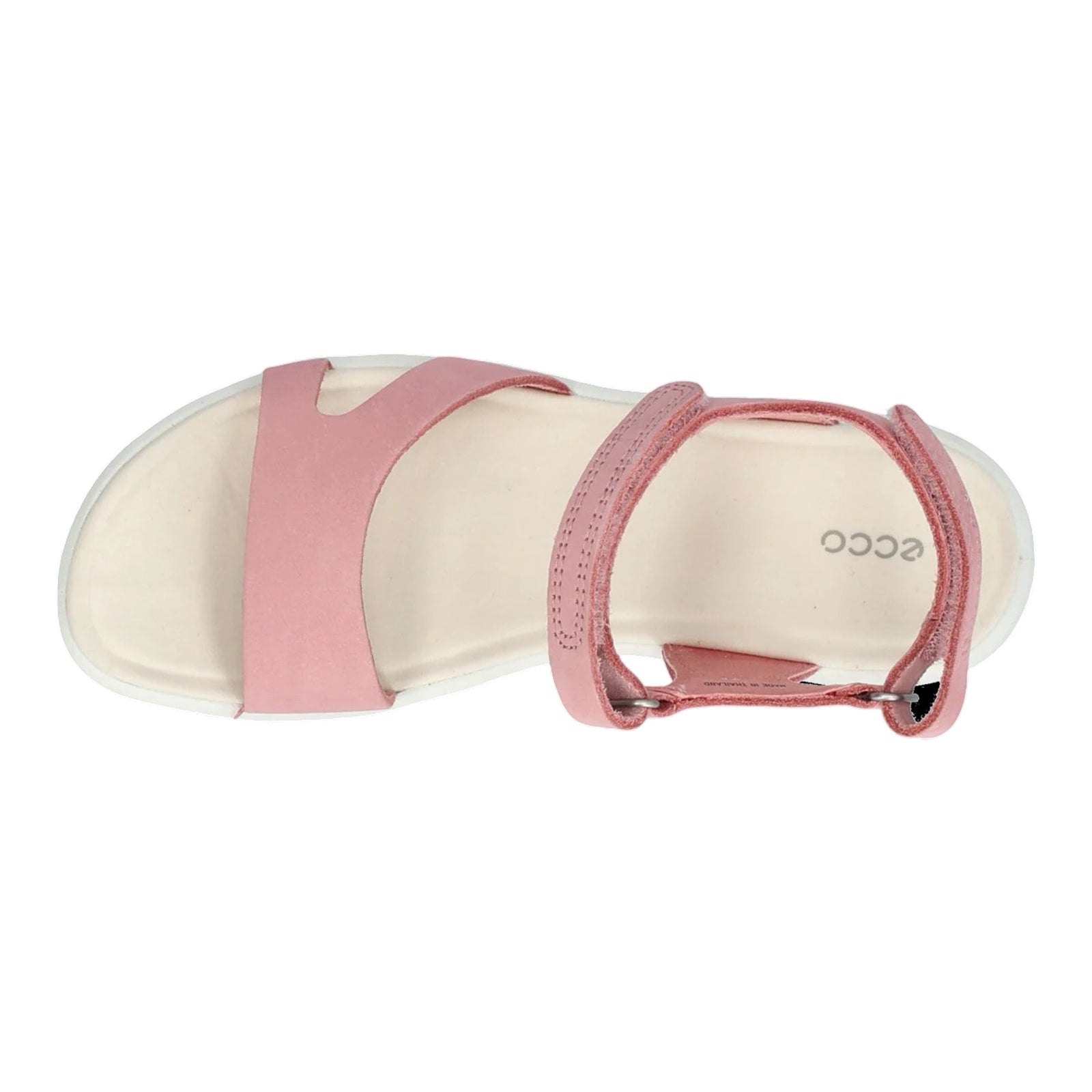 Ecco Cruise II 821883 Nubuck Leather Womens Sandals#color_old rose