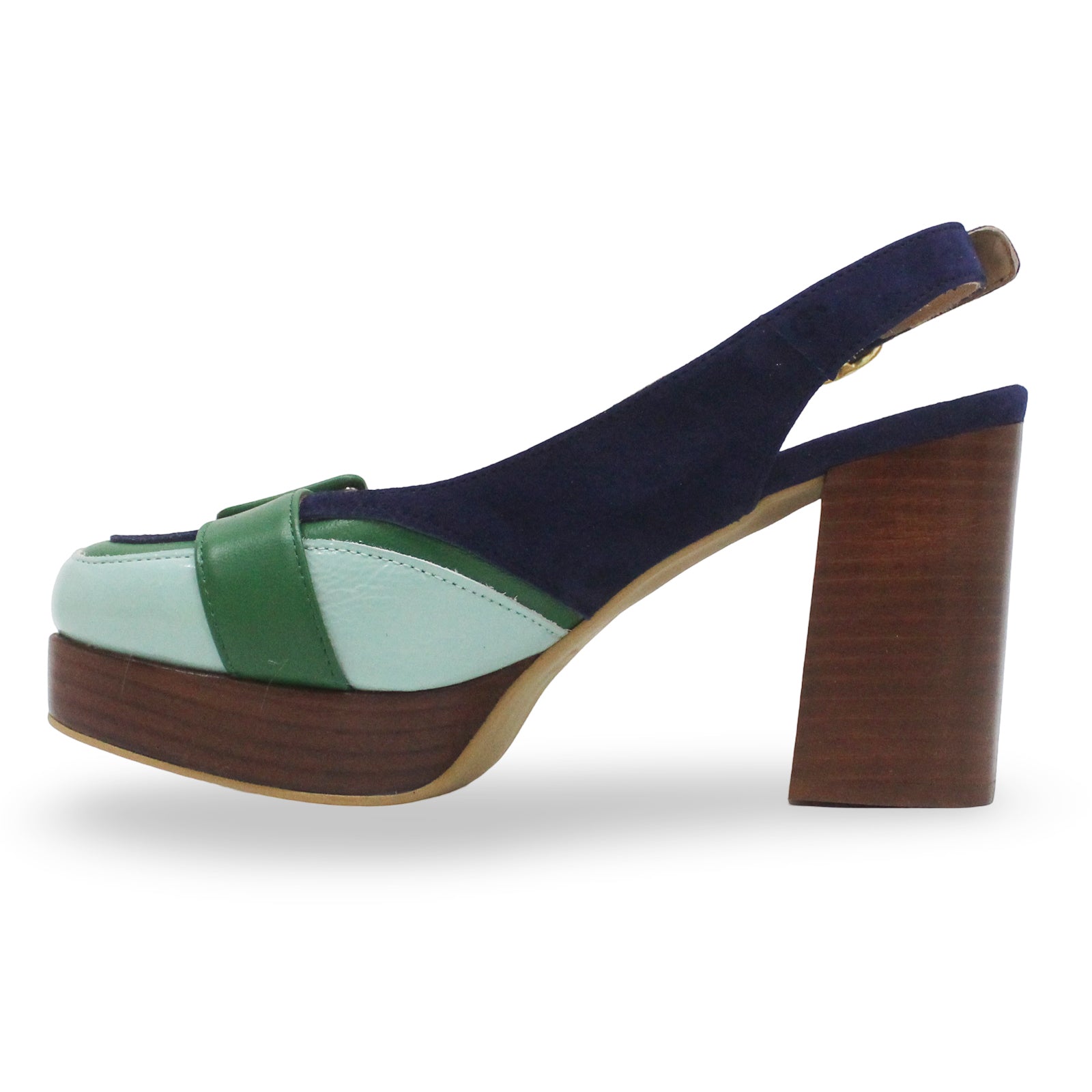 Fly London EVAH243FLY Nappalak Leather Womens Sandals#color_skyblue emerald blue