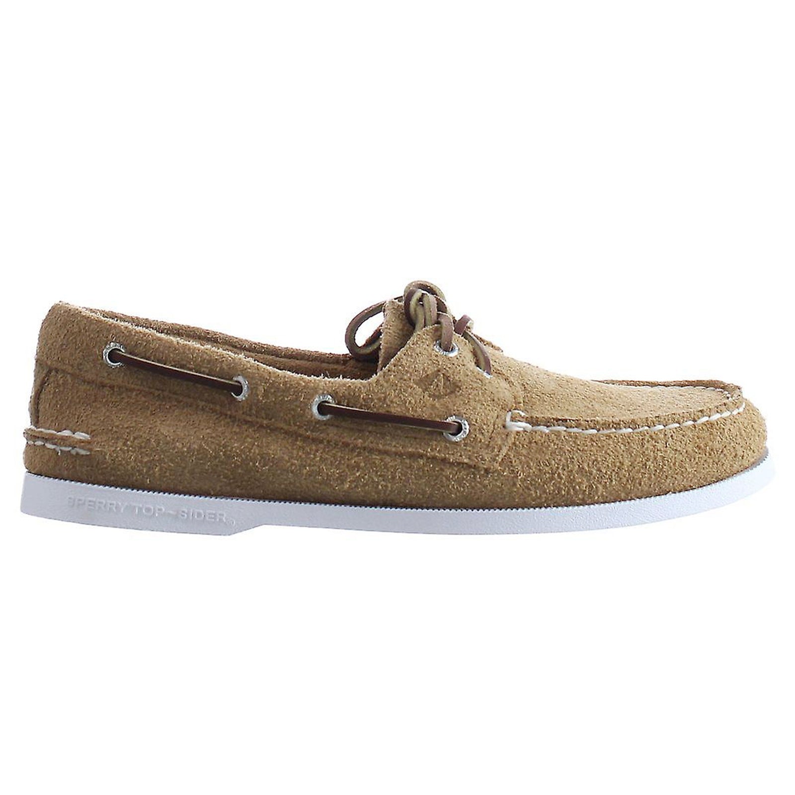 Sperry Authentic Original 2-Eye Suede Mens Shoes#color_tan
