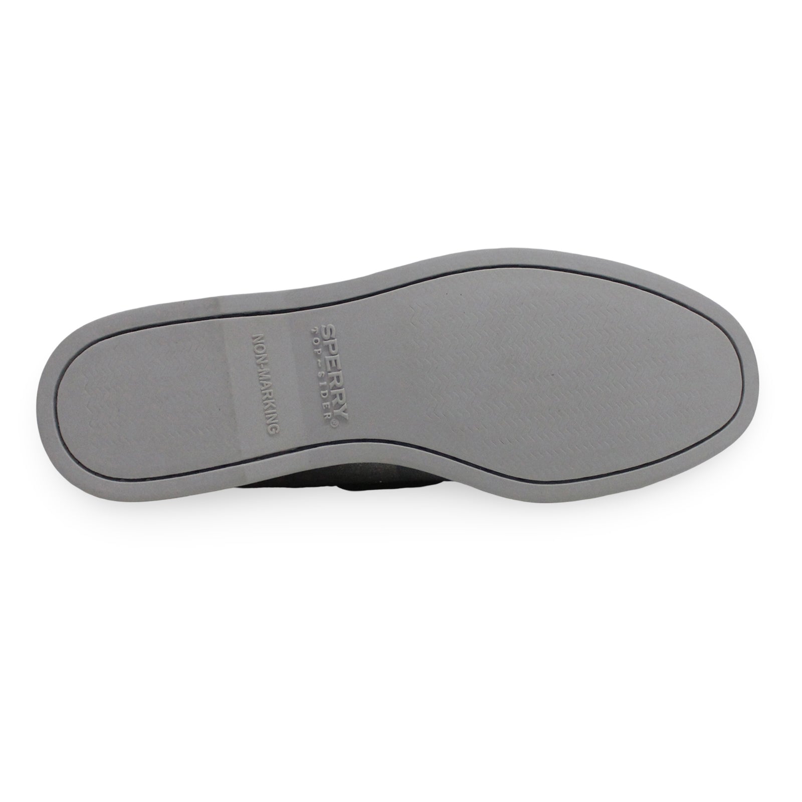 Sperry Authentic Original 2-Eye Pin Perf Full Grain Leather Womens Shoes#color_grey