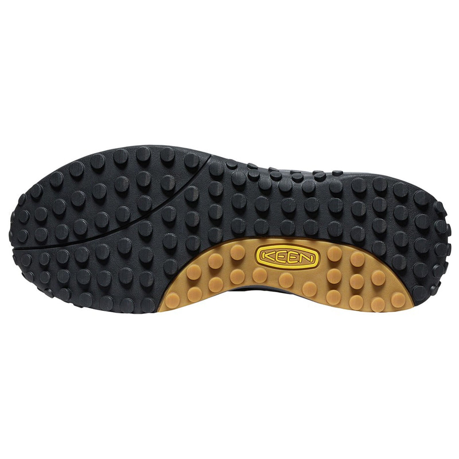 Keen KS86 Leather Synthetic Mens Trainers#color_dark earth black