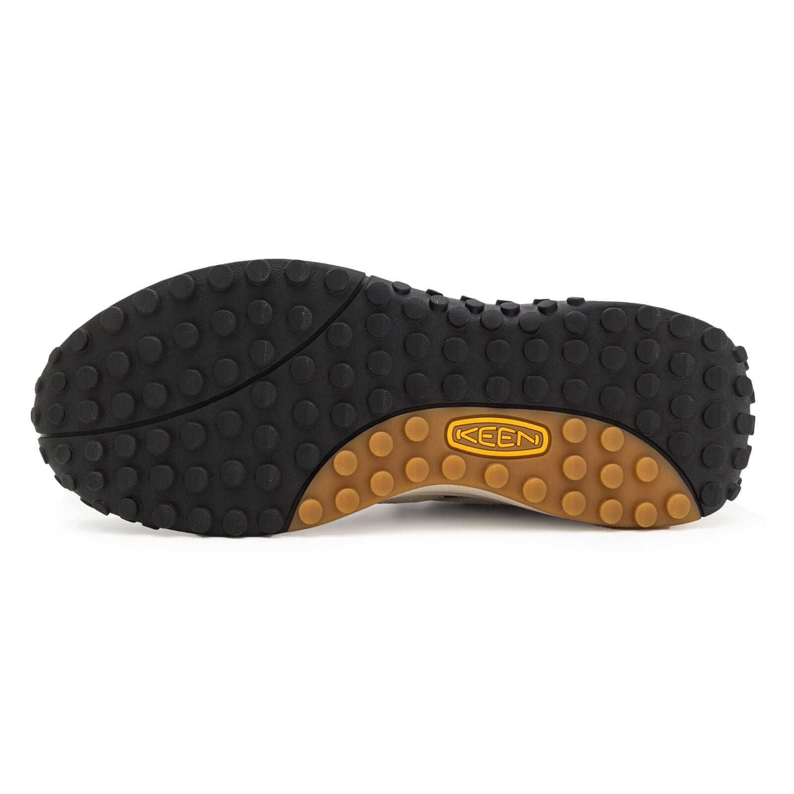 Keen KS86 Leather Synthetic Mens Trainers#color_black birch