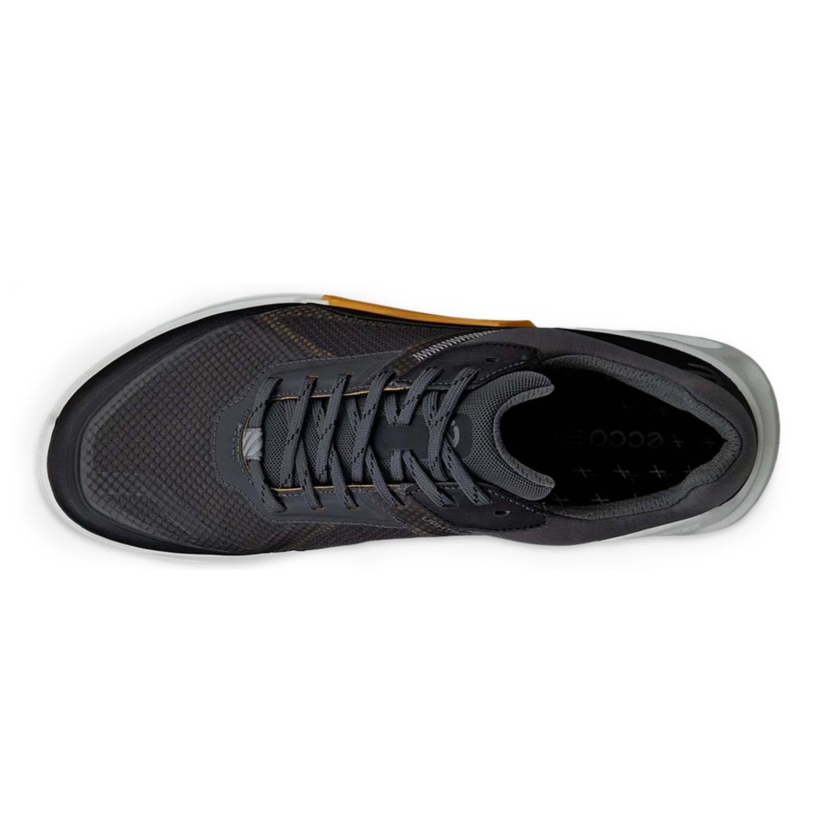 Ecco Biom 2.1 X Mountain Textile Mens Trainers#color_black magnet sunrise