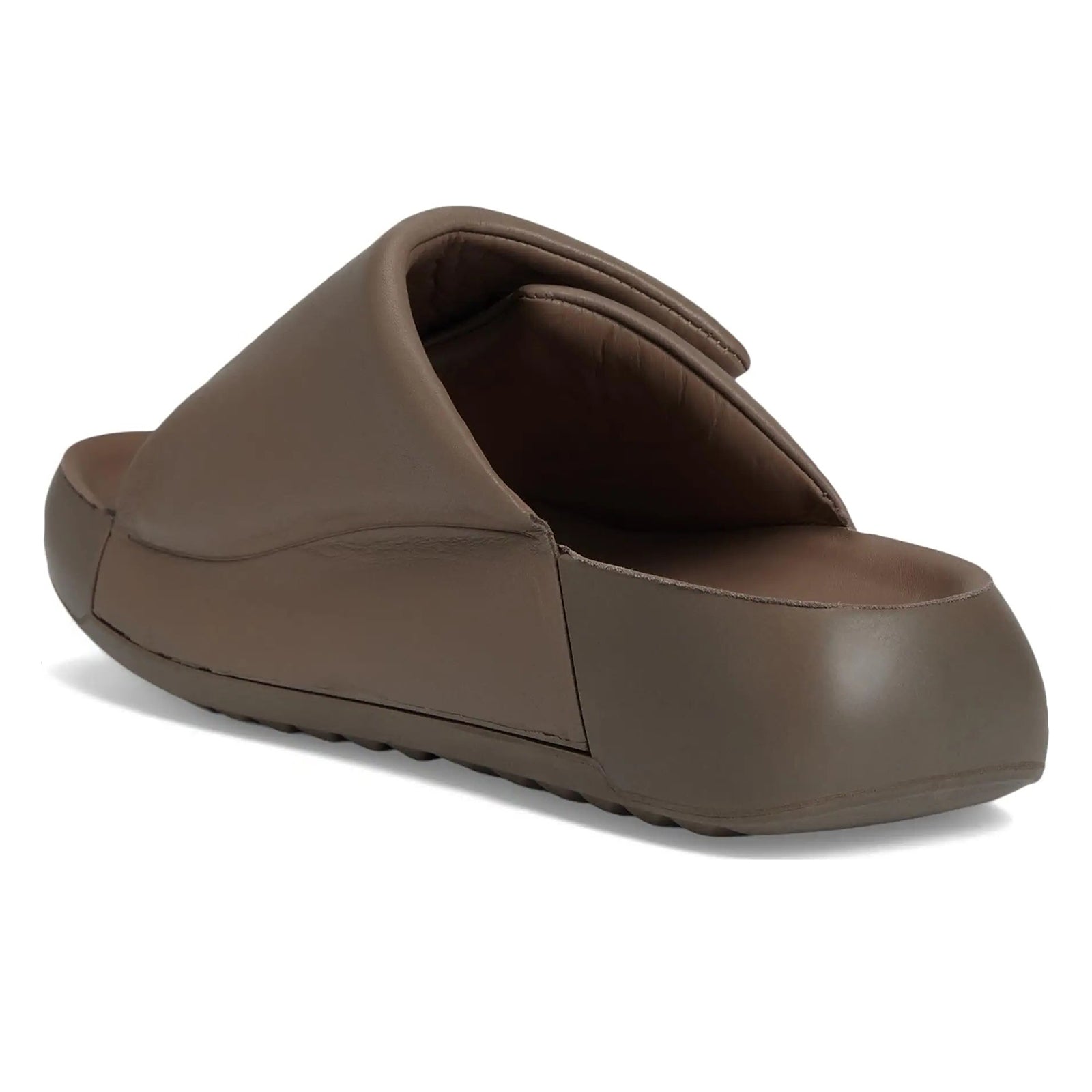 Ecco Cozmo PF 206683 Full Grain Leather Womens Sandals#color_taupe