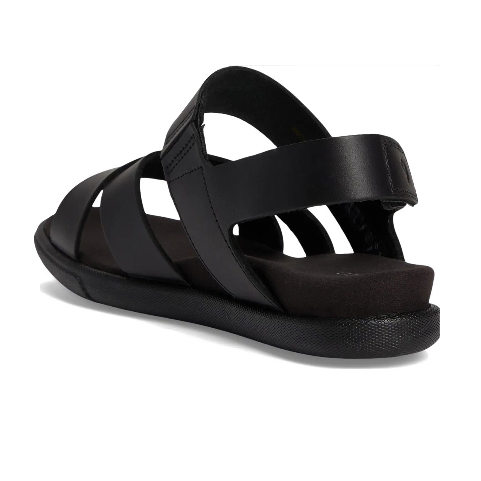 Ecco Samara Full Grain Leather Womens Sandals#color_black