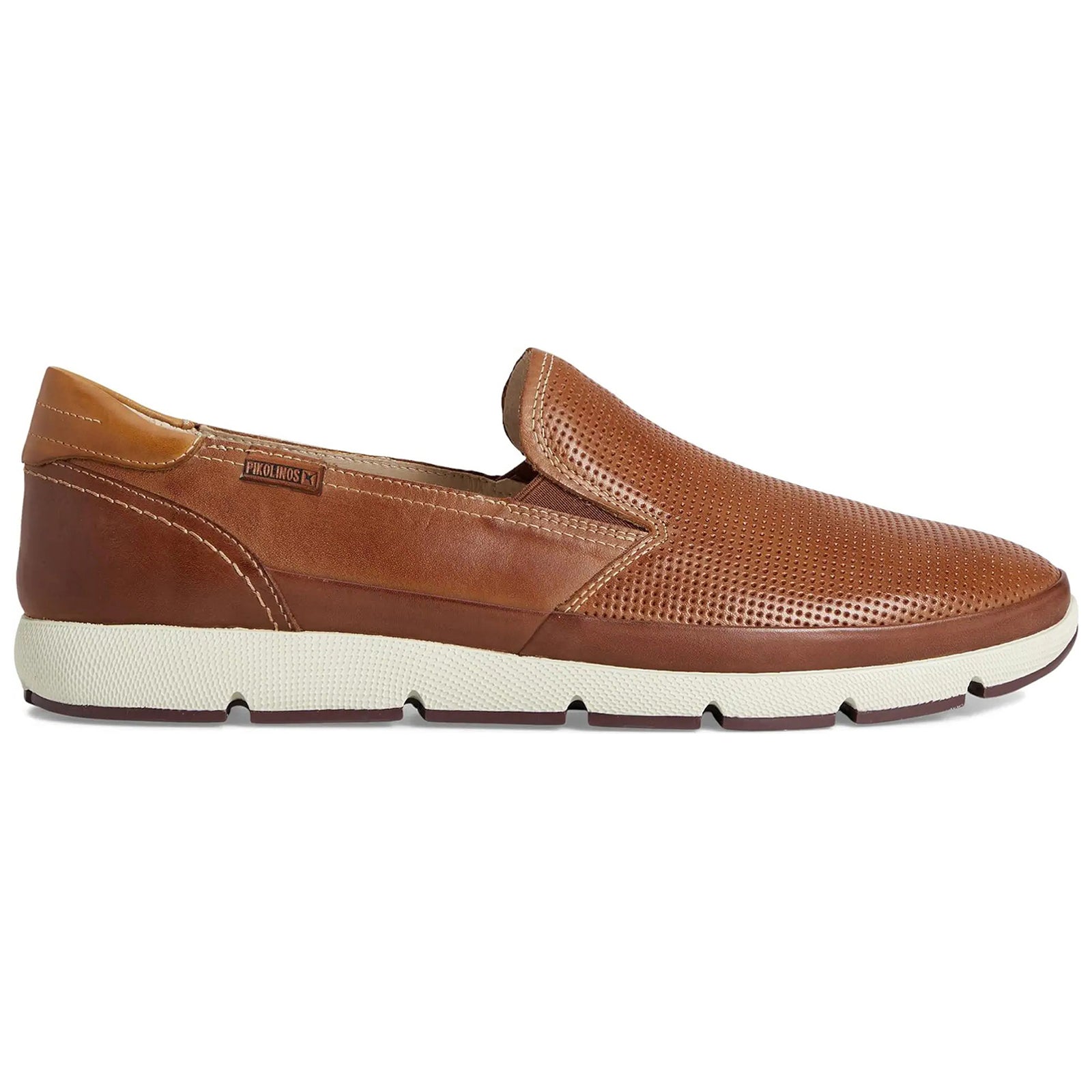 Pikolinos Fuencarral M4A-3221C1 Leather Mens Shoes#color_brandy