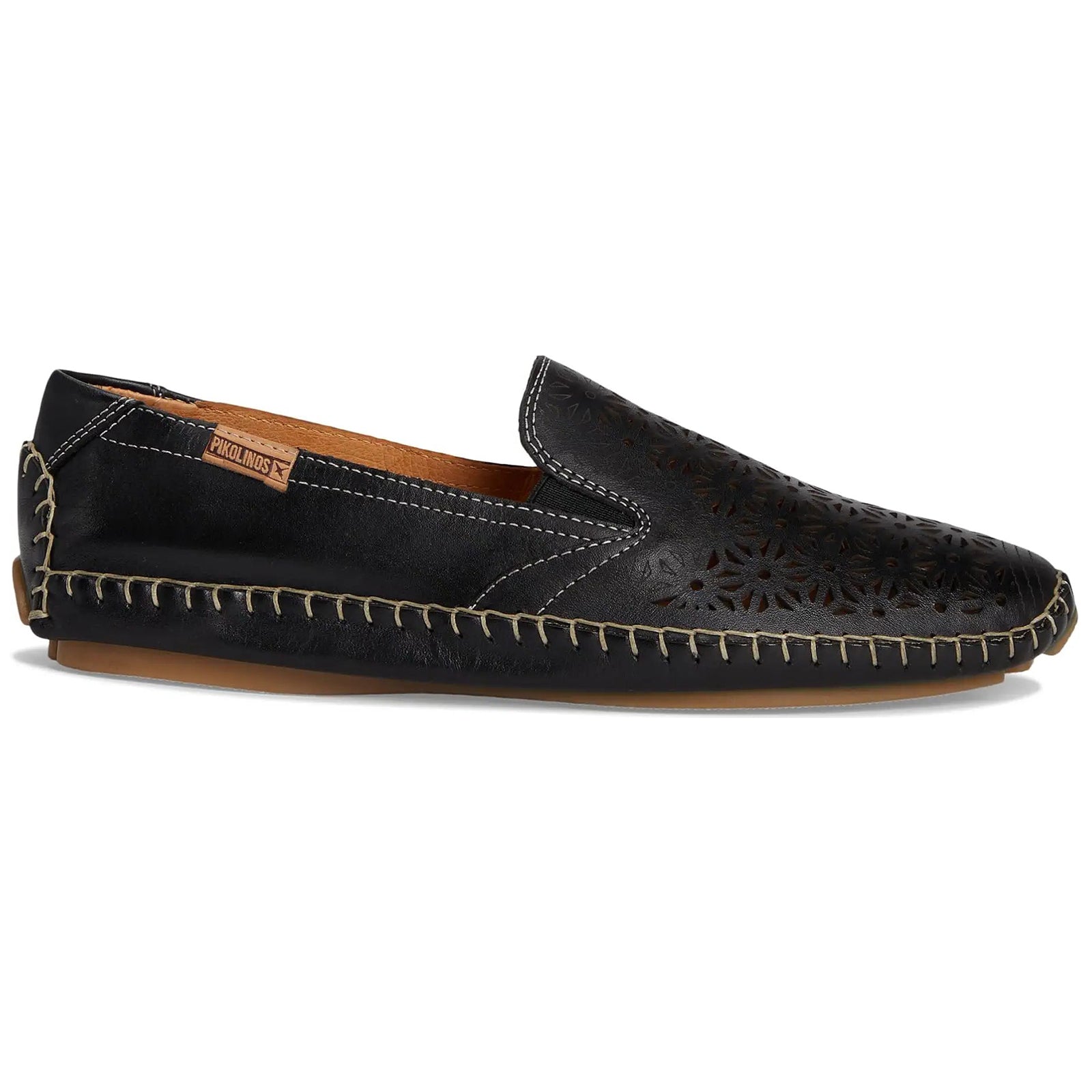 Pikolinos Jerez 578-4907 Leather Womens Shoes#color_black