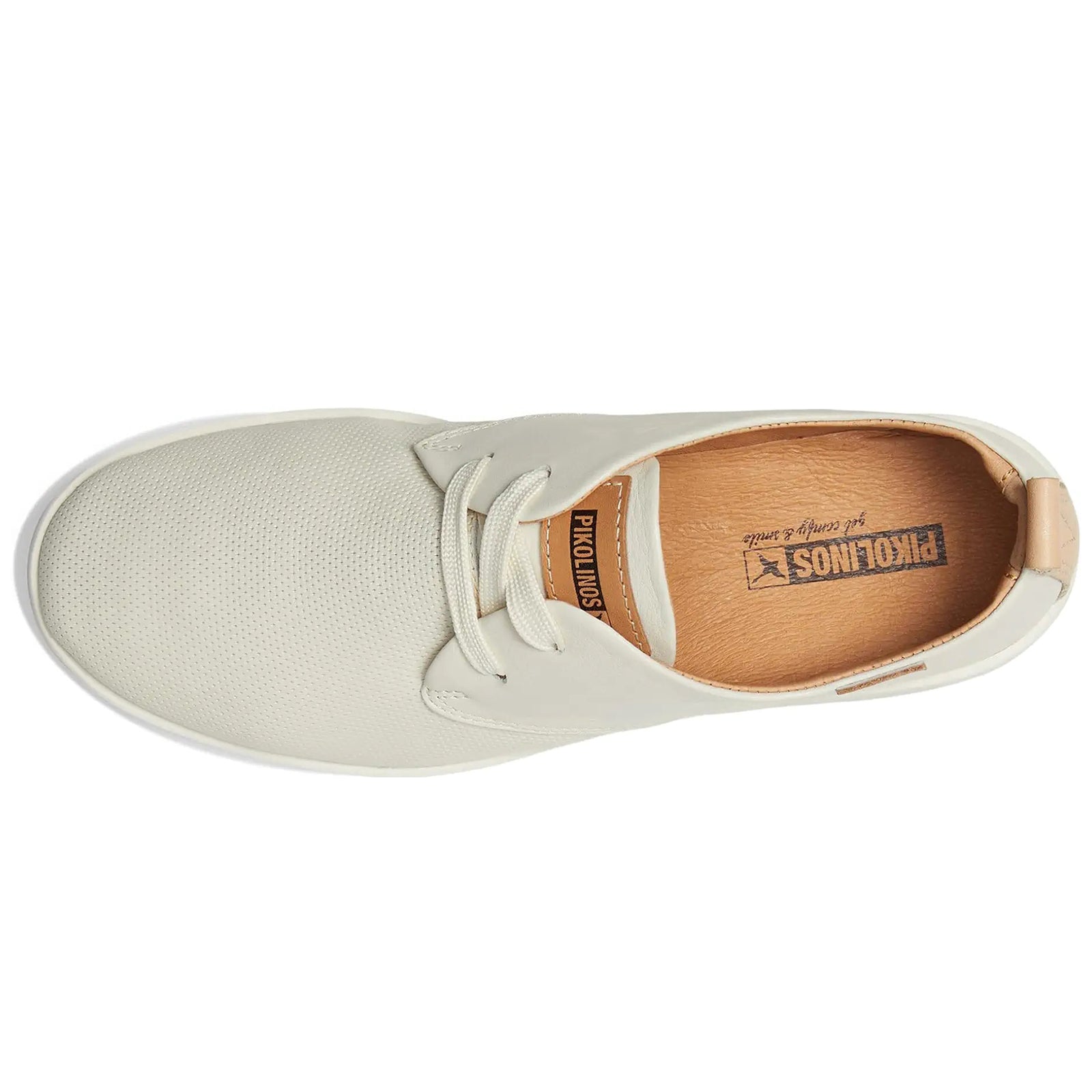 Pikolinos Madrid W8A Leather Womens Shoes#color_nata