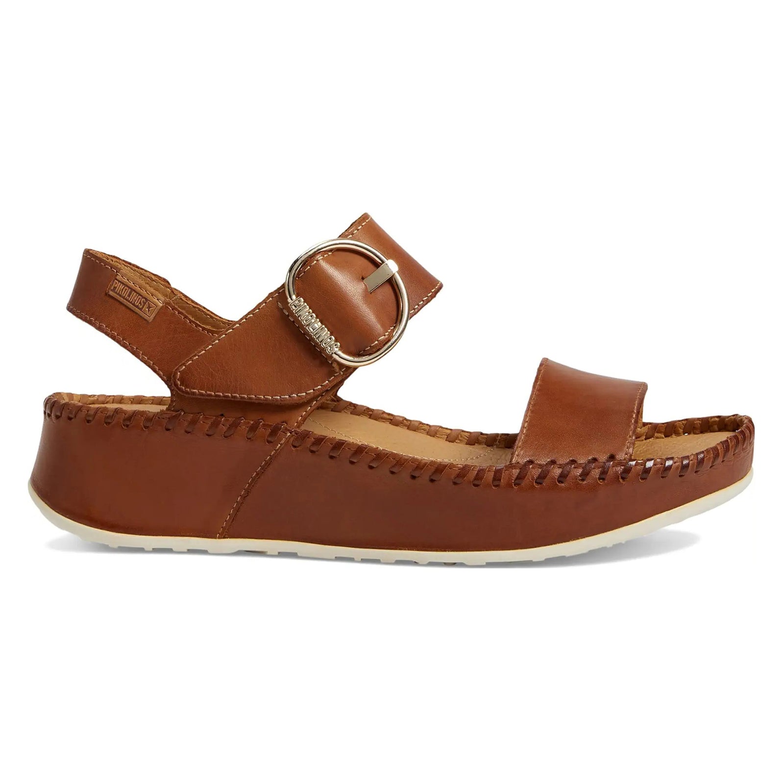 Pikolinos Marina W1C Leather Womens Sandals#color_brandy