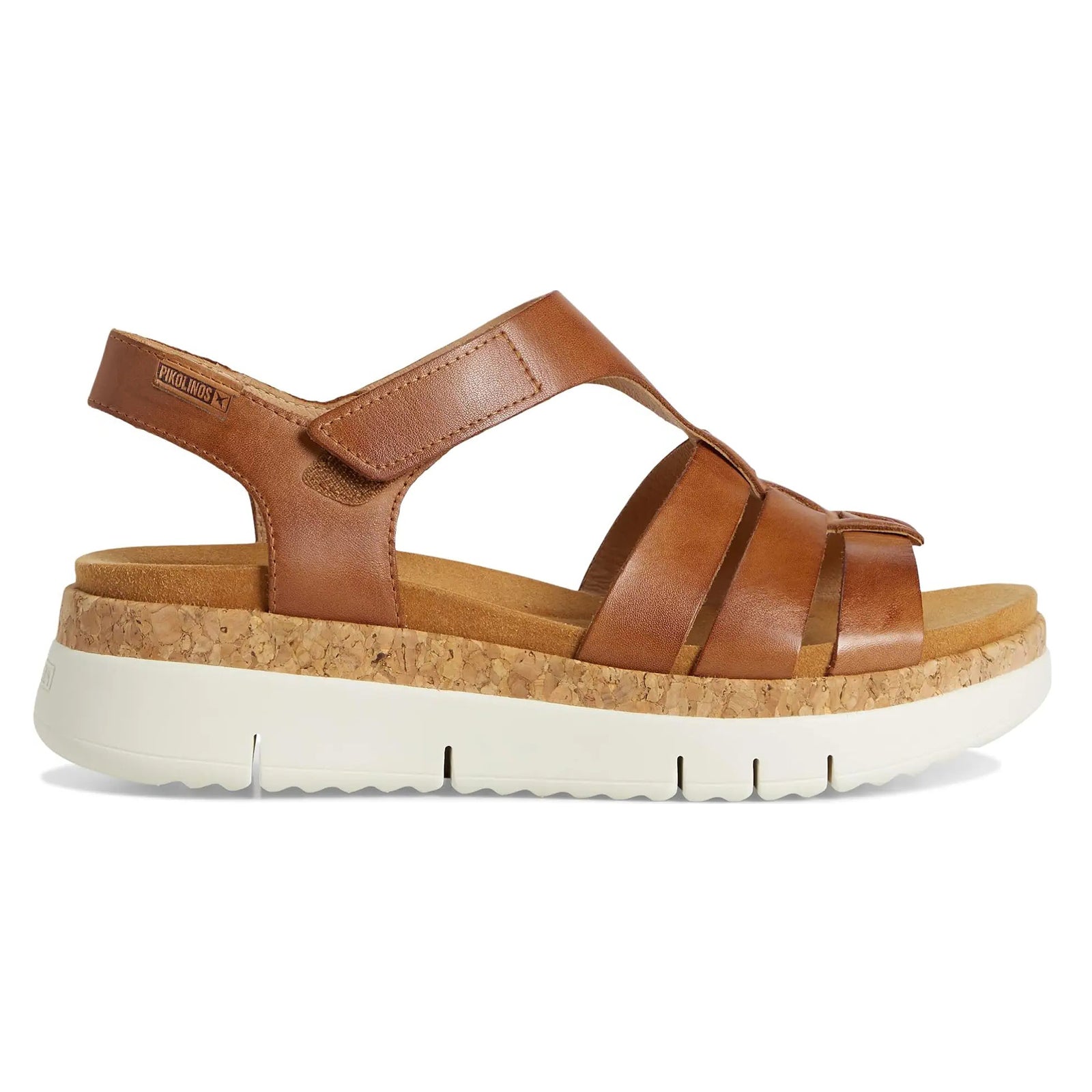 Pikolinos Palma W4N Leather Womens Sandals#color_brandy