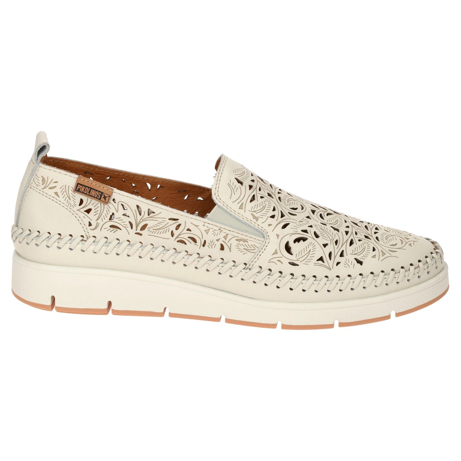 Pikolinos Tenerife W8D-3896 Leather Womens Shoes#color_nata