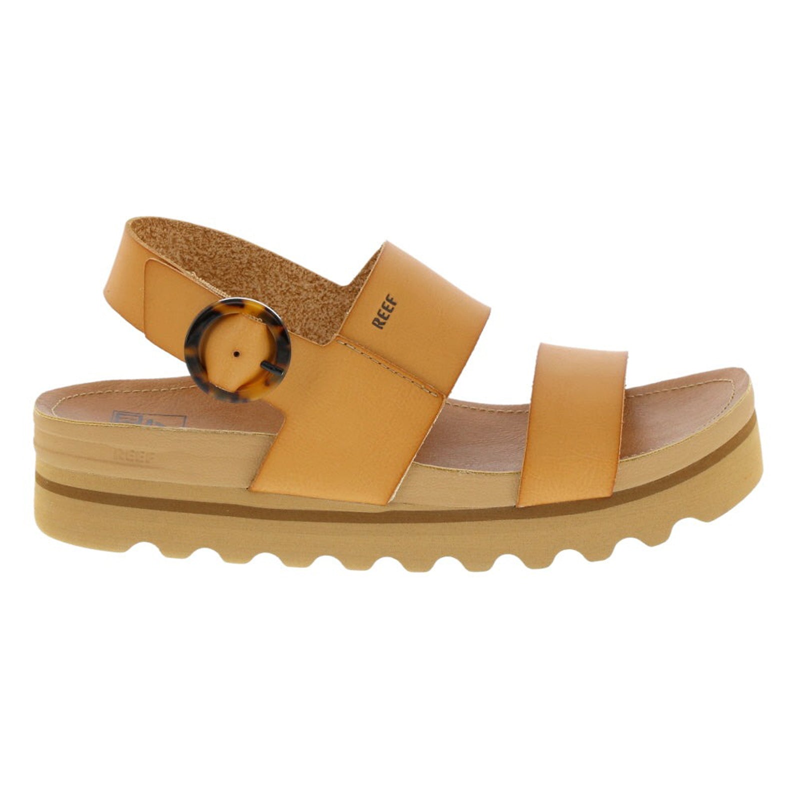 Reef Vista Hi Buckle Vegan Leather Womens Sandals#color_natural