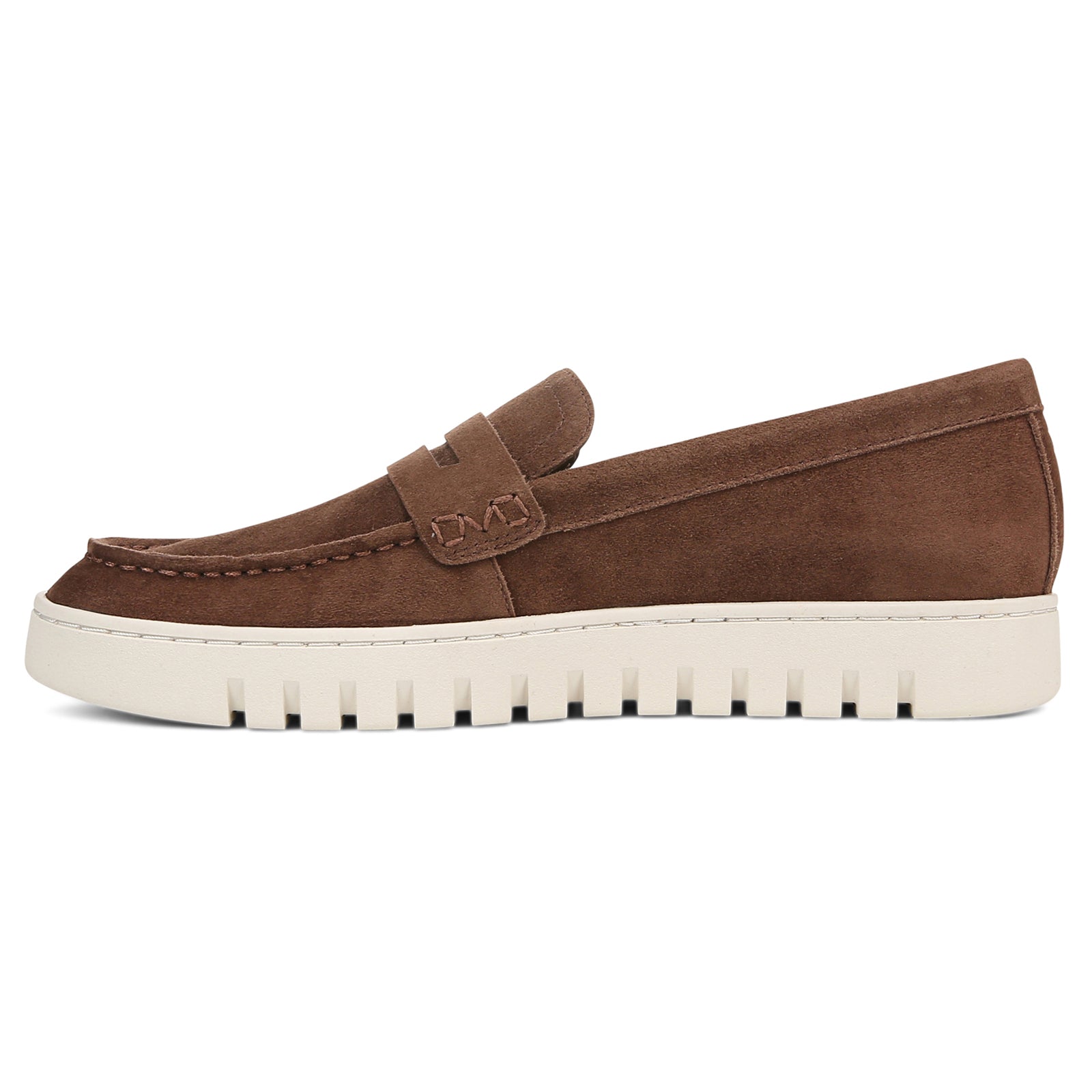 Vionic Uptown Suede Mens Shoes#color_coffee