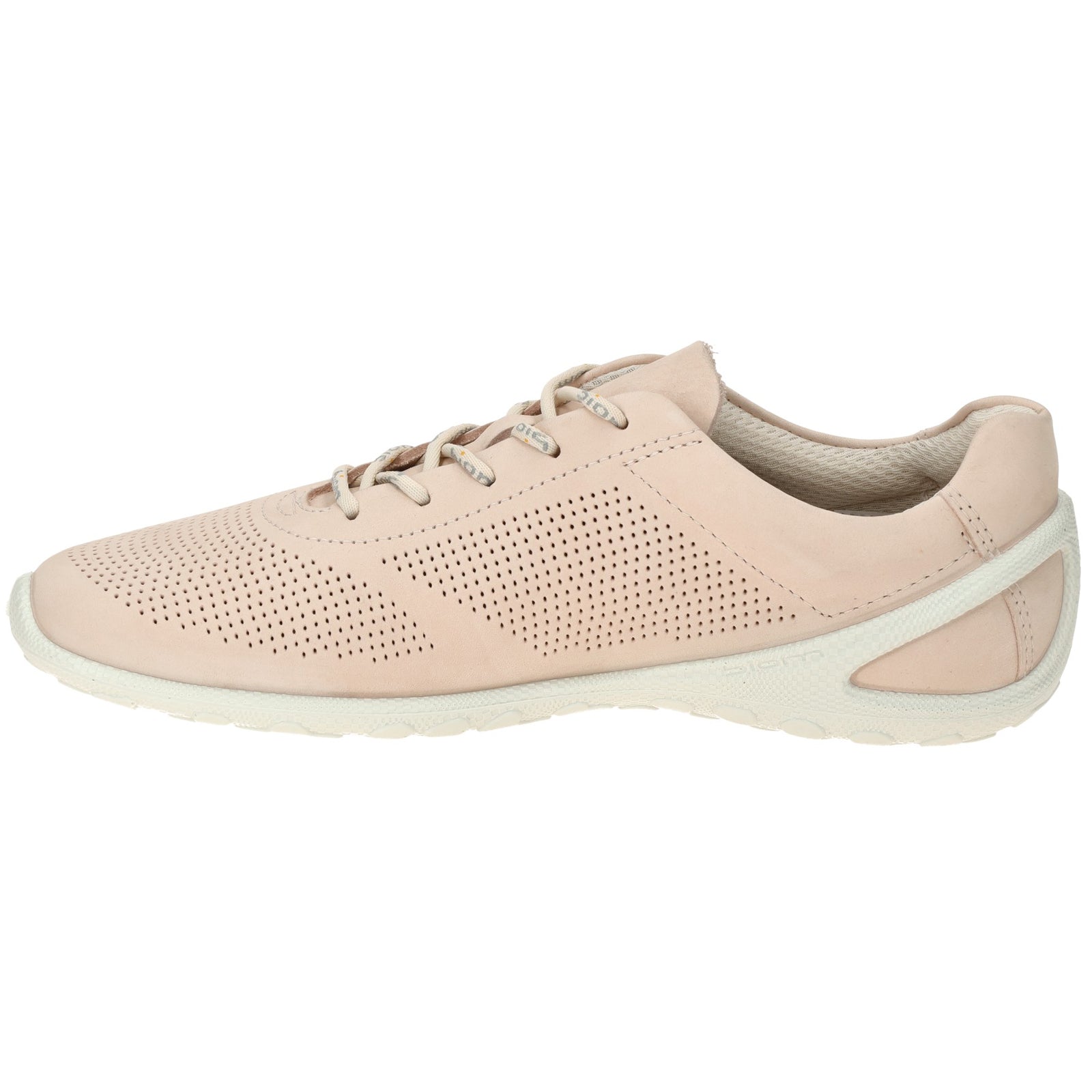 Ecco Biom Lite Nubuck Leather Womens Trainers#color_rose dust