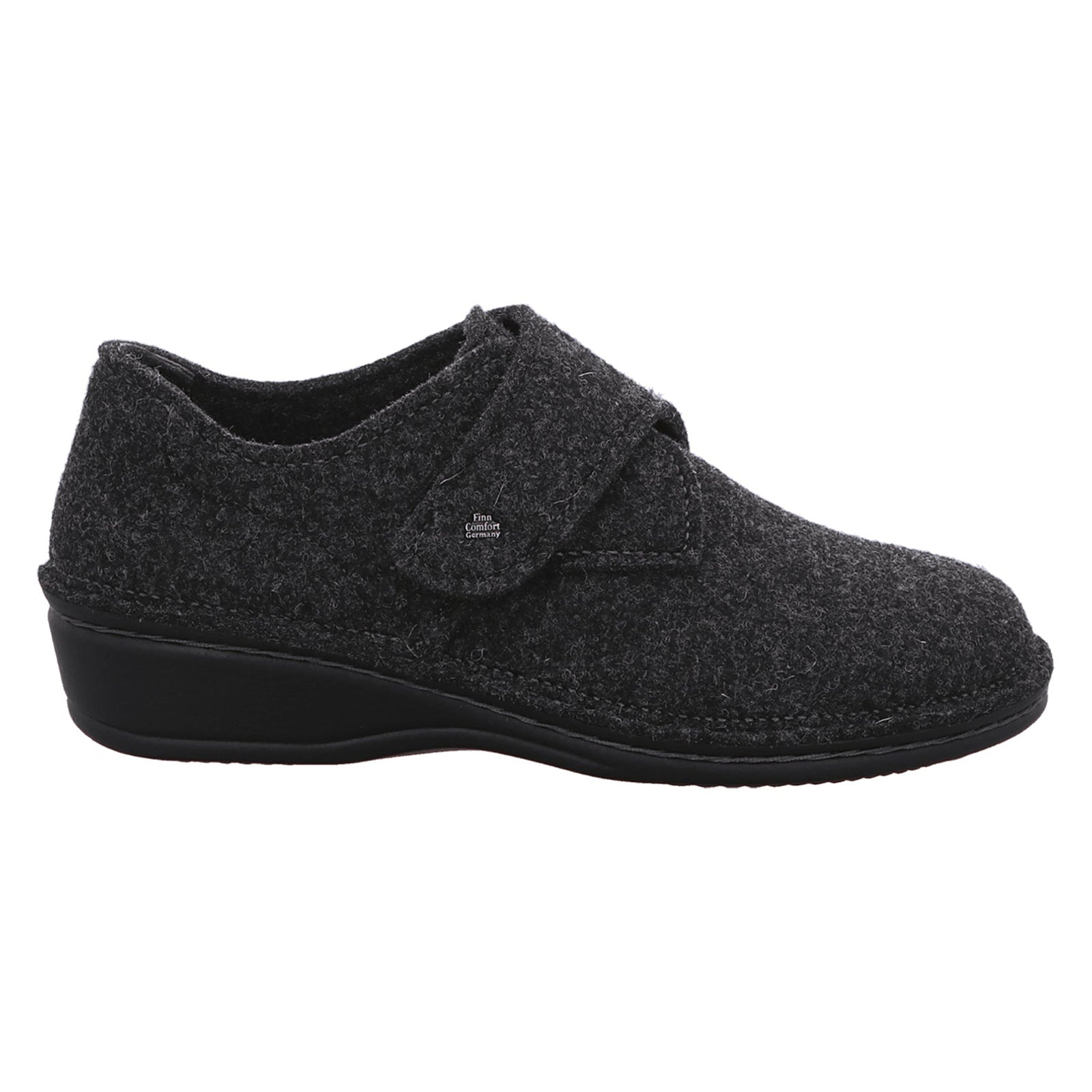 Finn Comfort Adelboden Textile Womens Shoes#color_anthracite