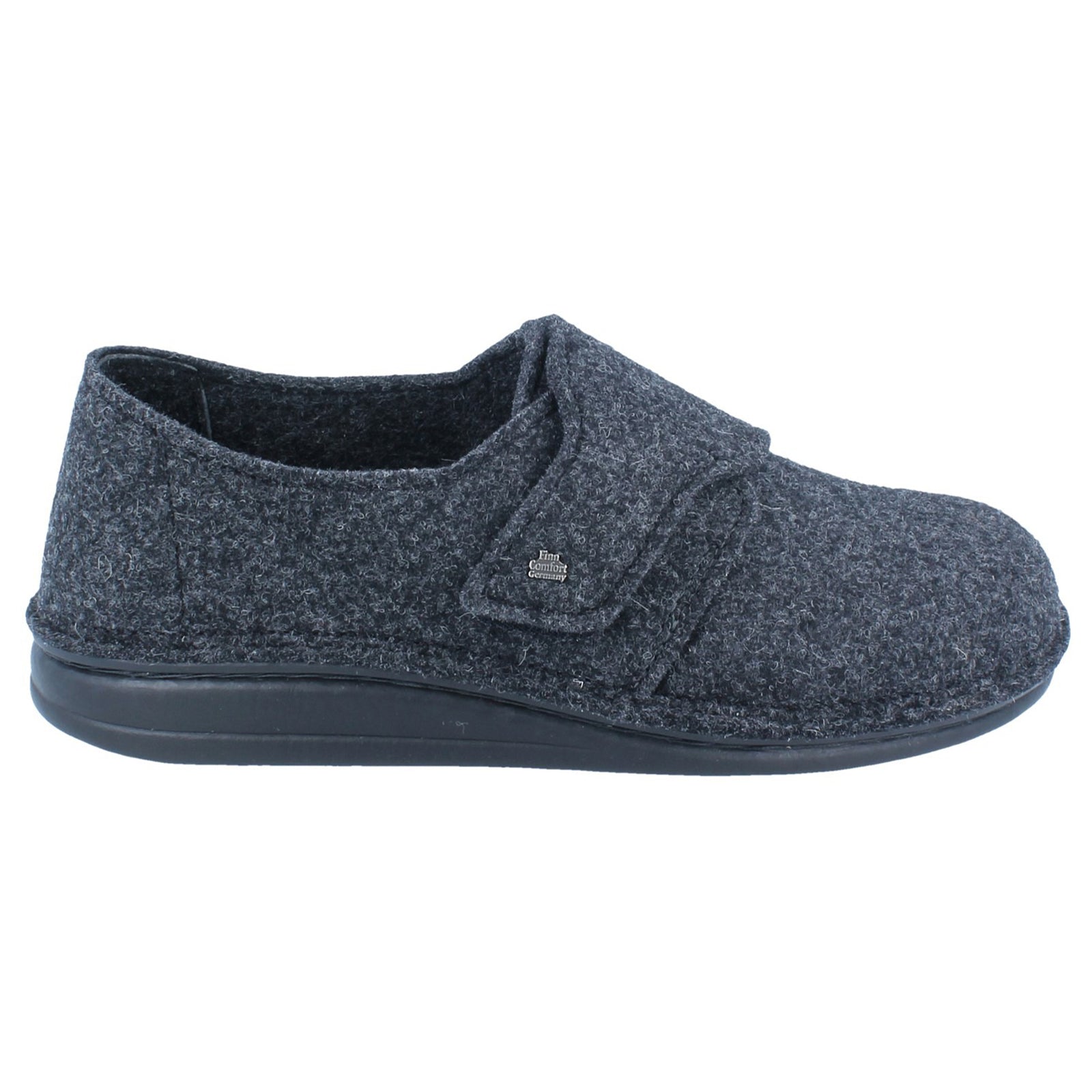 Finn Comfort Filzmoos Textile Mens Shoes#color_anthracite