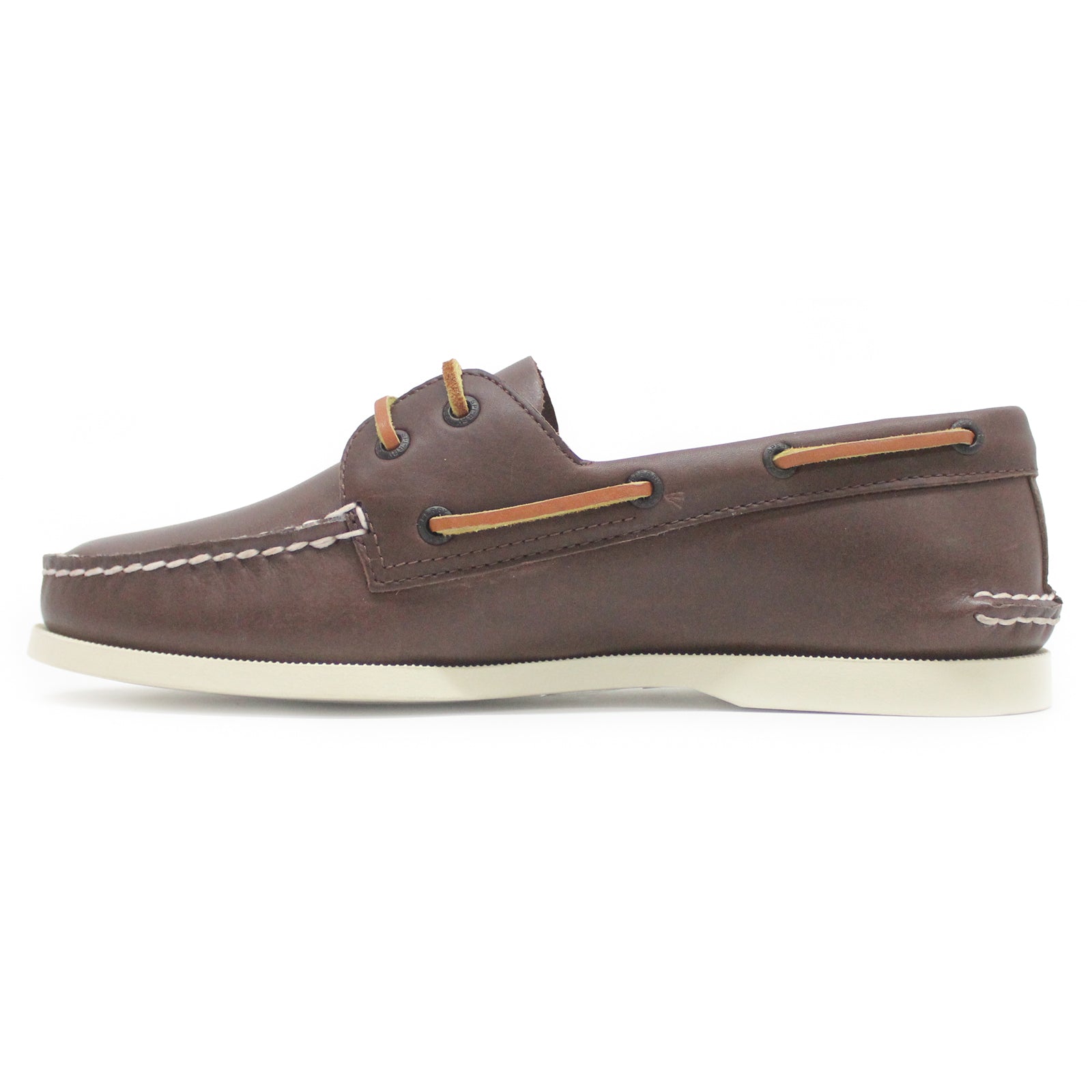 Sperry Authentic Original 2-Eye Full Grain Leather Mens Shoes#color_brown primary multi multi bru