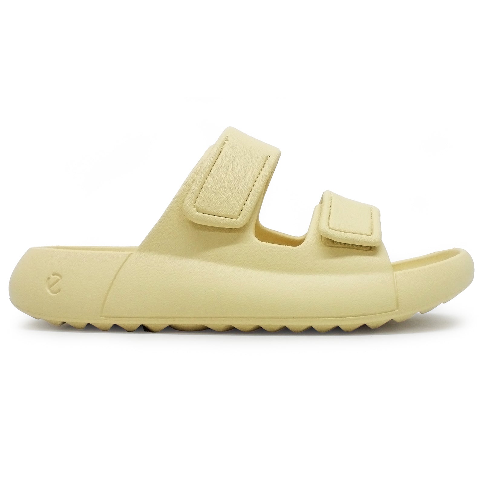 Ecco Cozmo E Synthetic Mens Sandals#color_straw