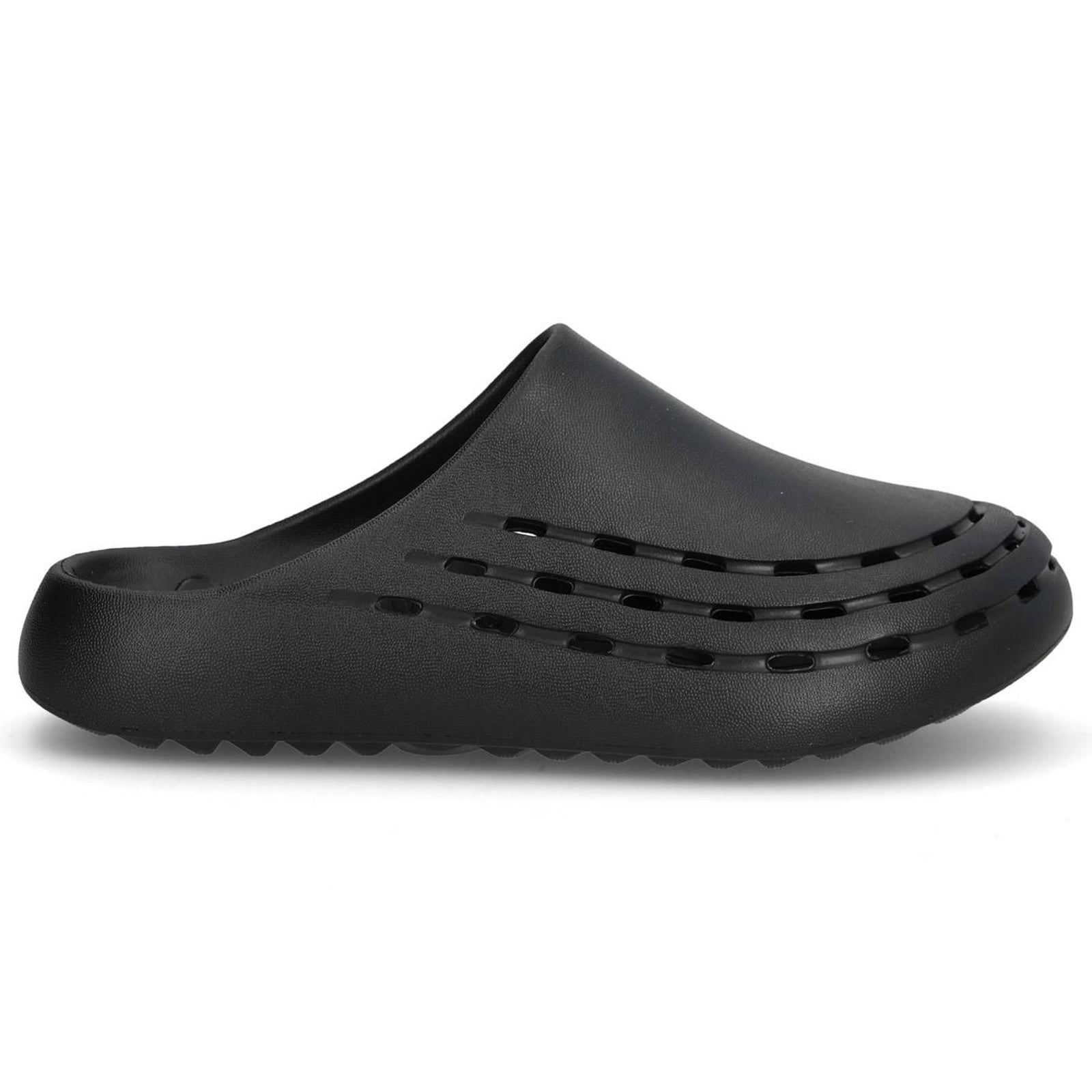 Ecco Cozmo Slide Synthetic Mens Sandals#color_black