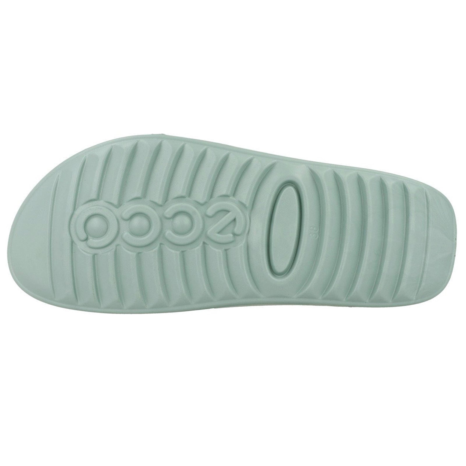 Ecco Cozmo Slide Synthetic Mens Sandals#color_sedum green