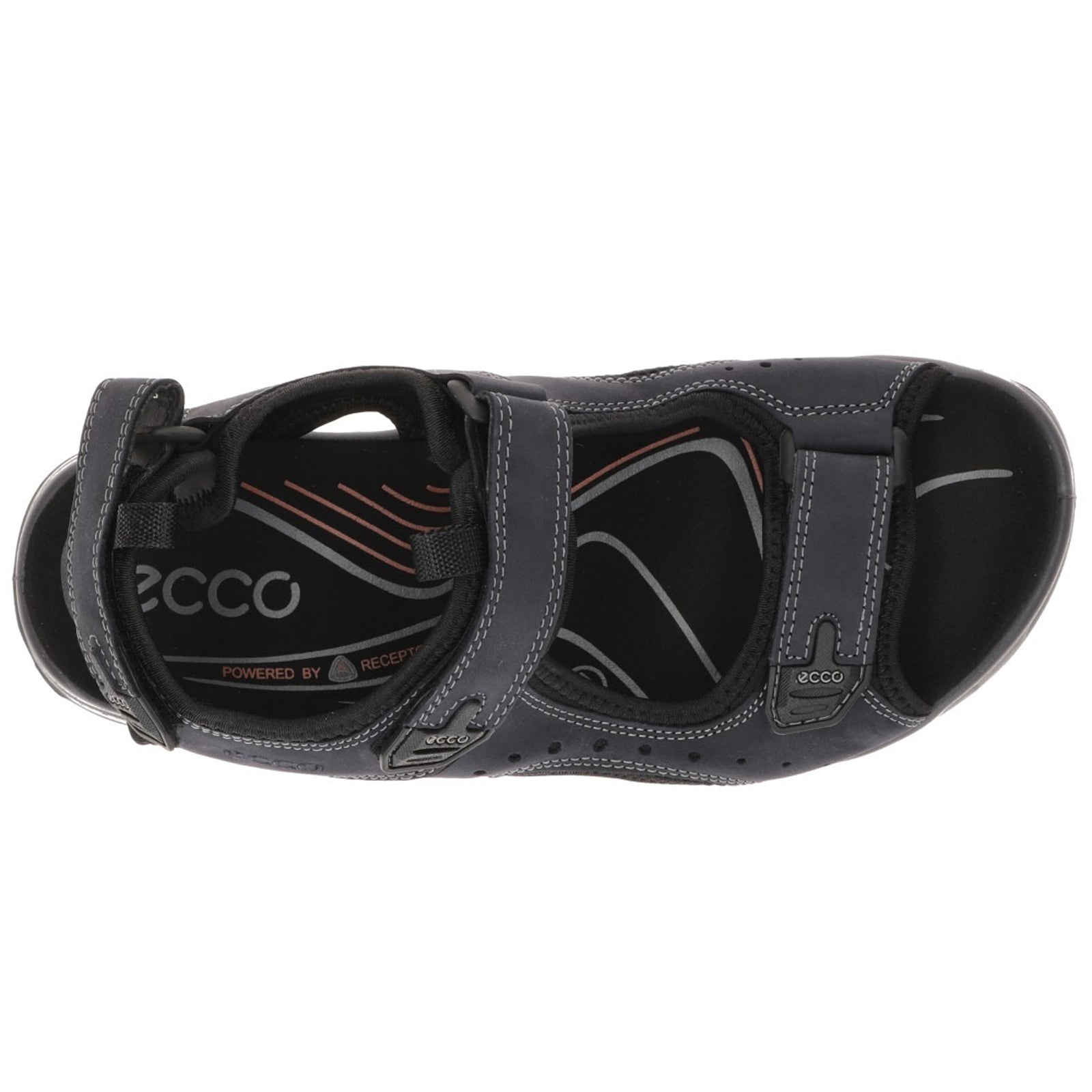 Ecco Offroad Nubuck Mens Sandals#color_marine