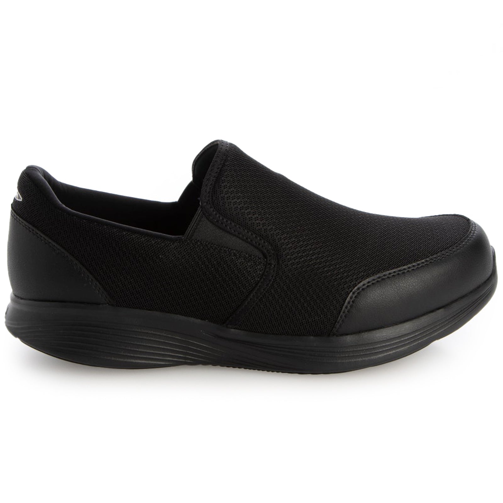 MBT SF Modena De-Slip On 4E Textile Synthetic Mens Trainers#color_black black