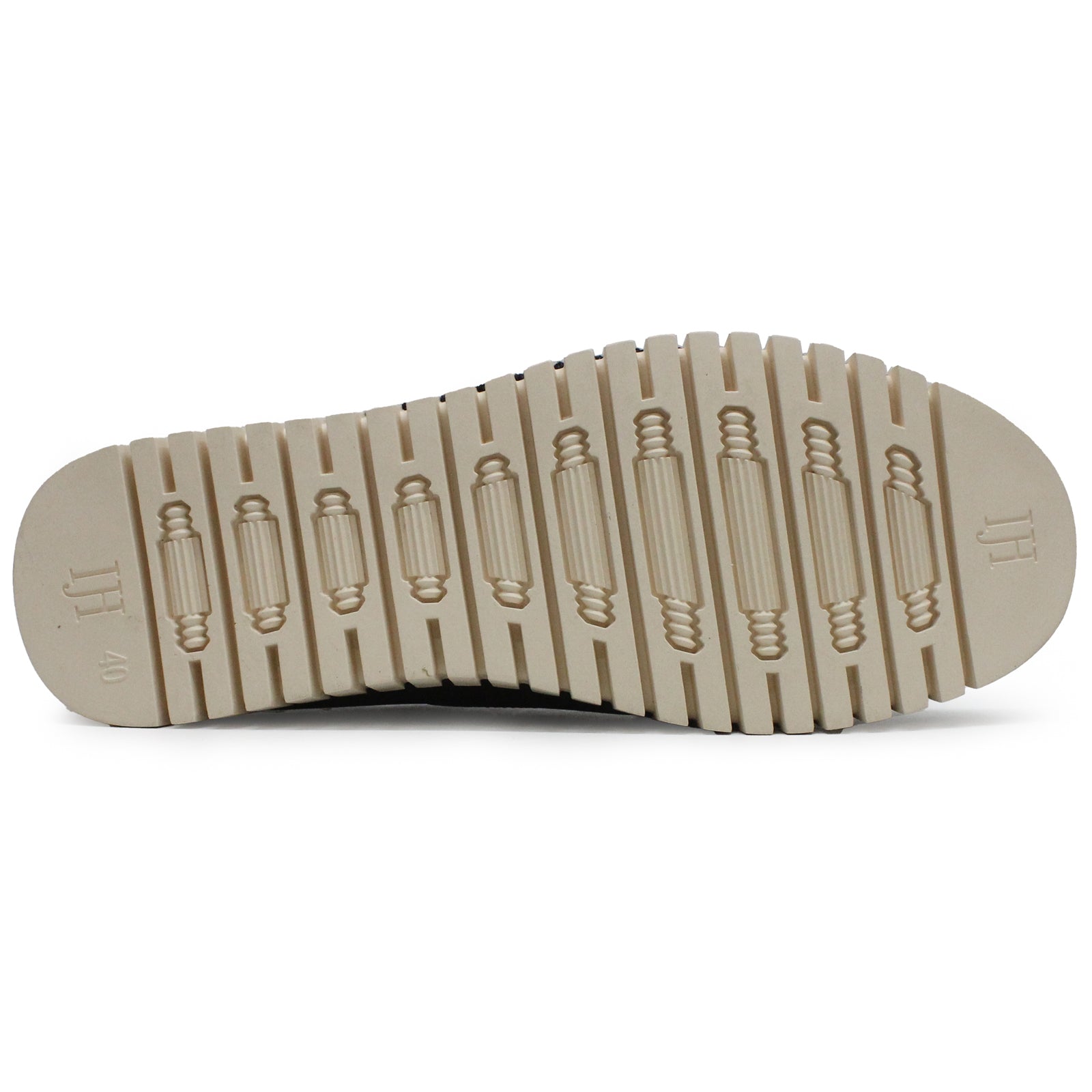 Ilse Jacobsen Tulip 145 Nylon Polyurethane Mens Shoes#color_black pearled ivory