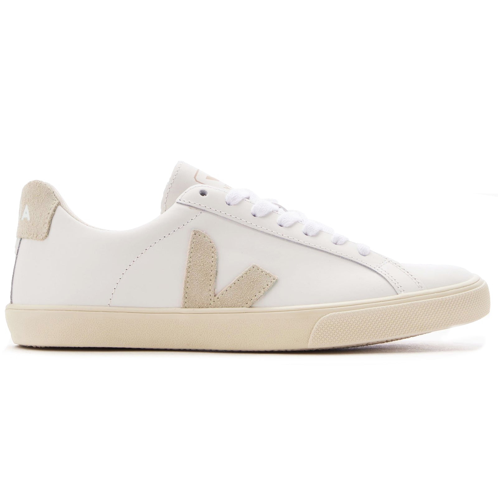 Veja Esplar Leather Mens Trainers#color_white sable