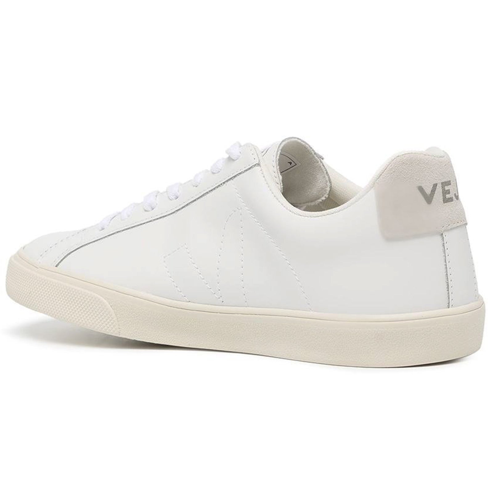 Veja Esplar Leather Womens Trainers#color_white