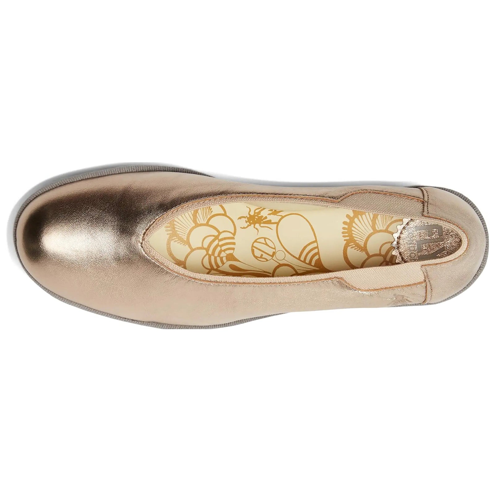 Fly London YOZA438FLY Laminato Leather Womens Shoes#color_sahara