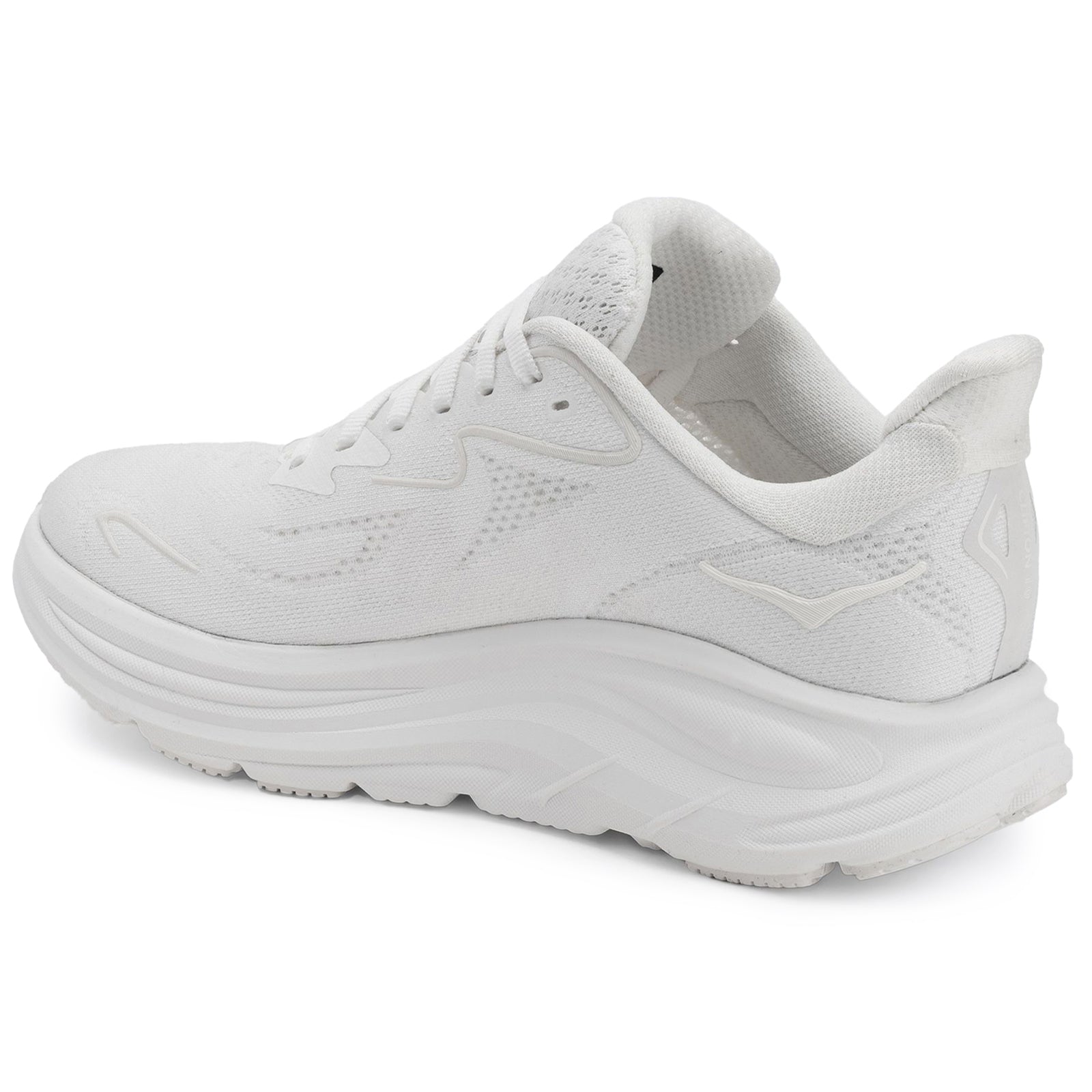 Hoka Clifton 10 Textile Womens Trainers#color_white white