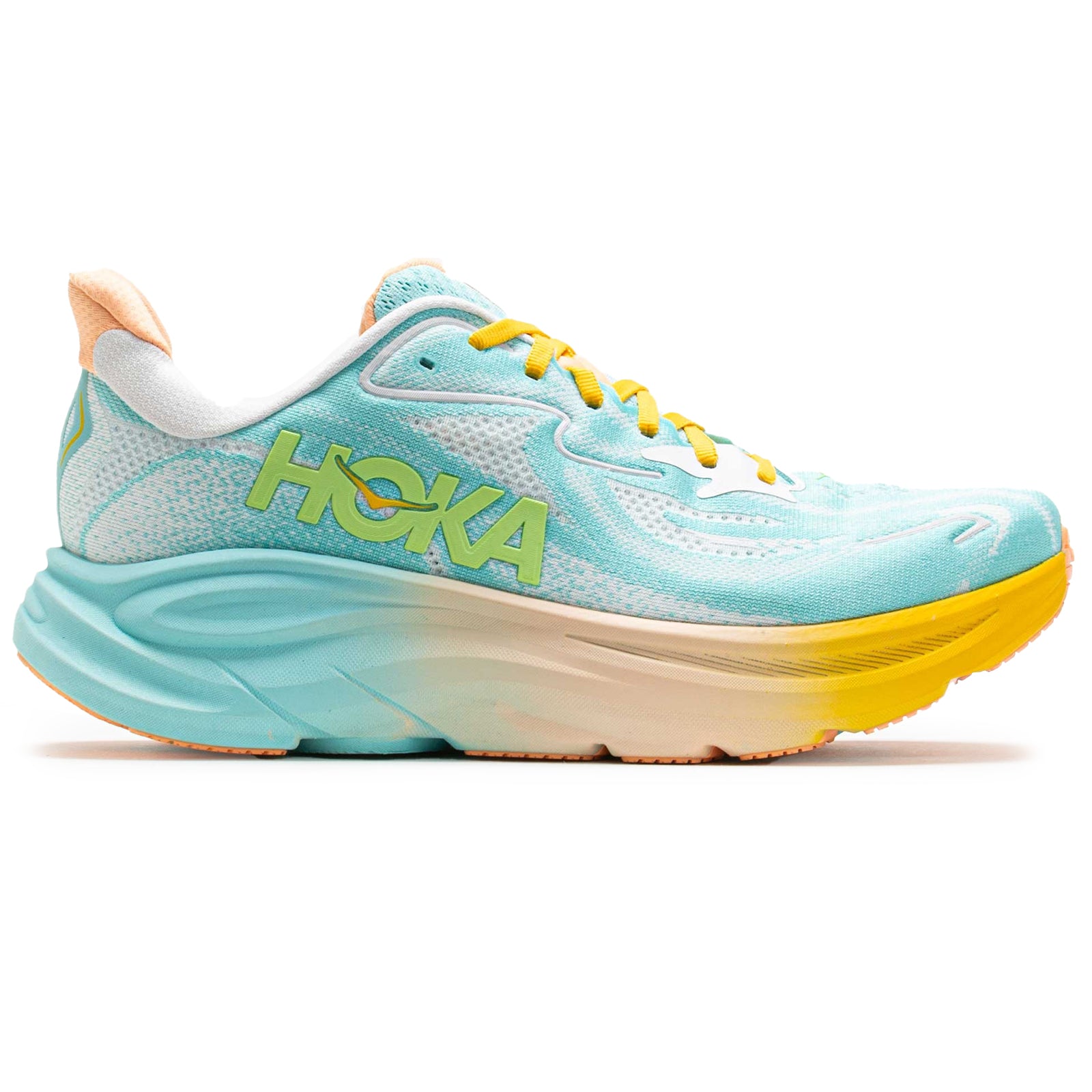 Hoka Clifton 10 Textile Womens Trainers#color_blue spark white