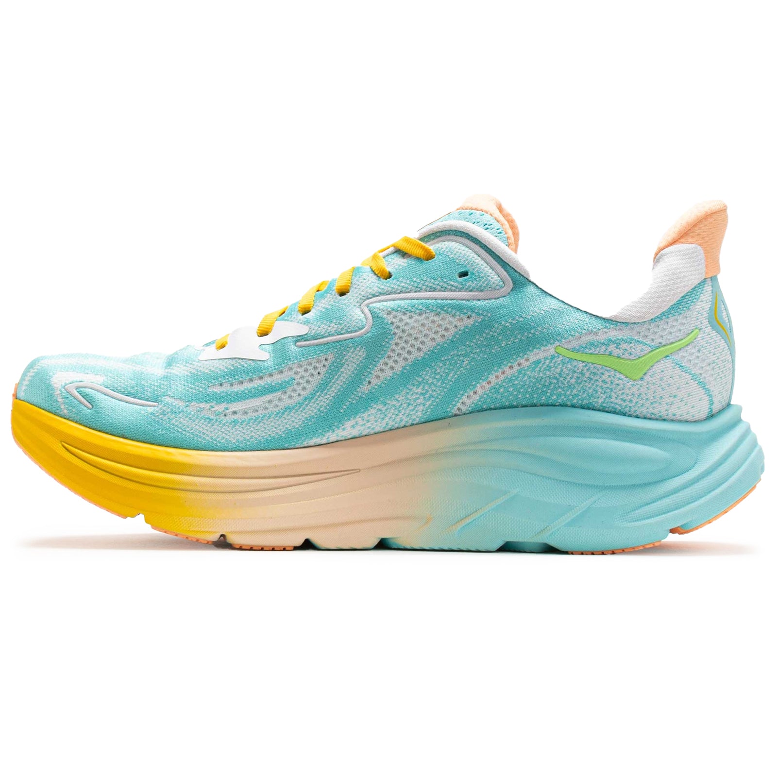 Hoka Clifton 10 Textile Womens Trainers#color_blue spark white
