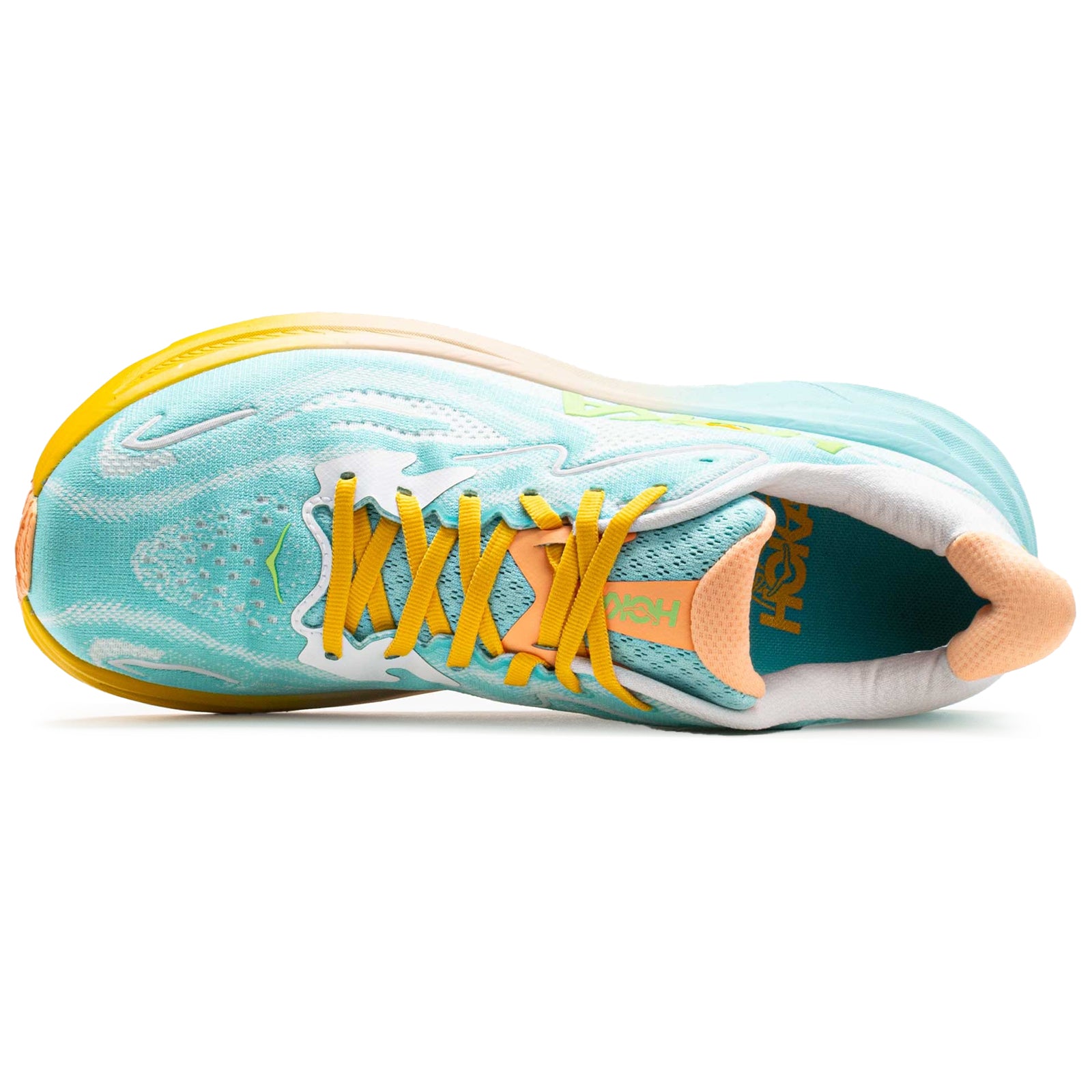 Hoka Clifton 10 Textile Womens Trainers#color_blue spark white