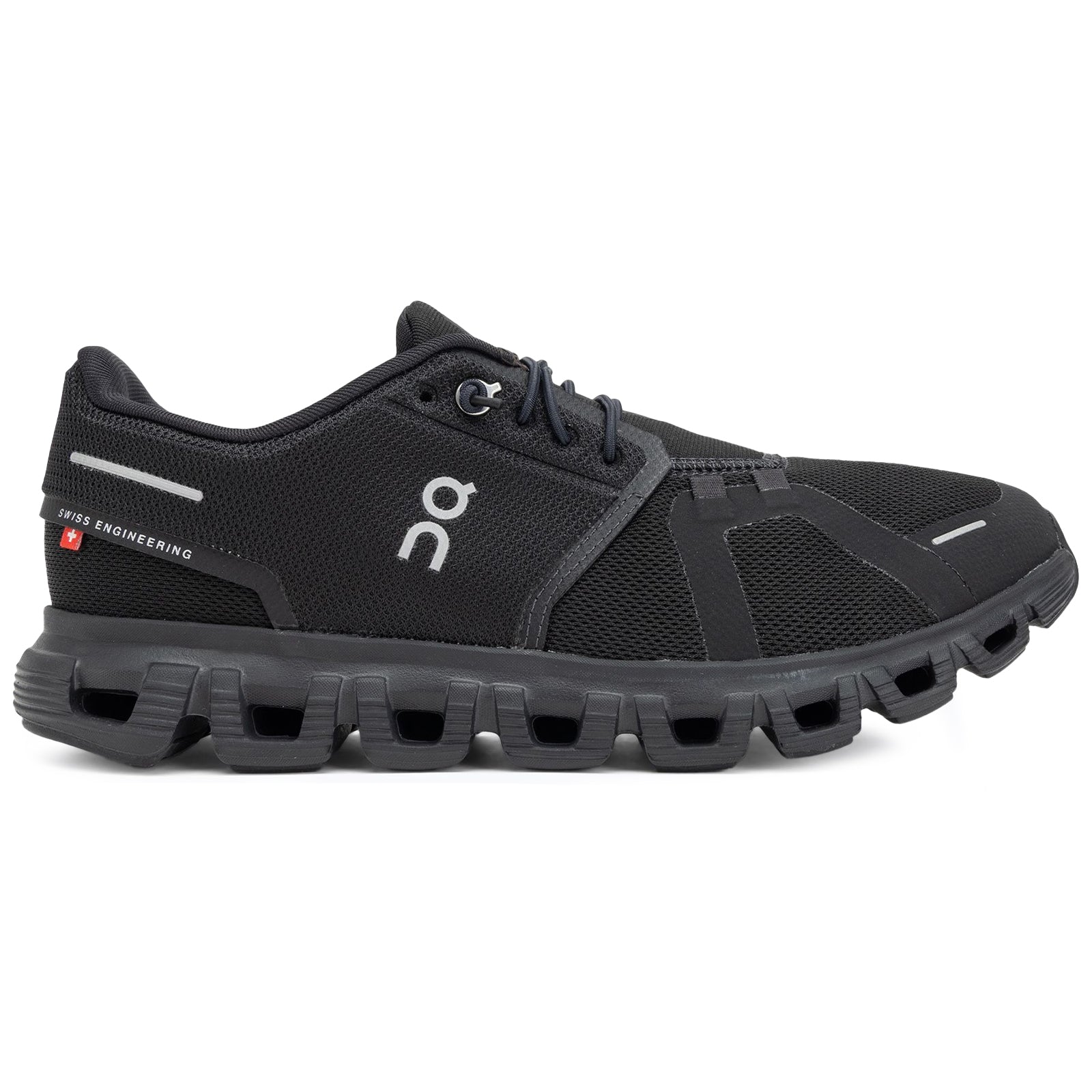 On Cloud 6 Polyester Mens Trainers#color_black black