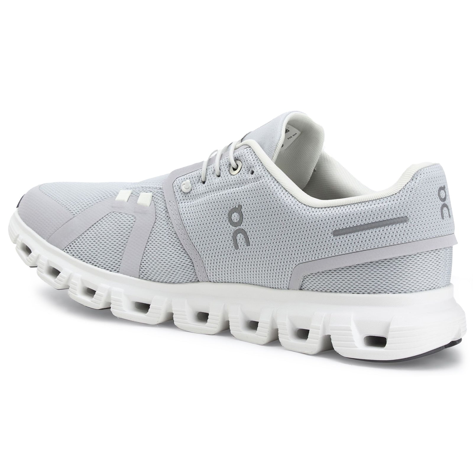 On Cloud 6 Polyester Mens Trainers#color_glacier white